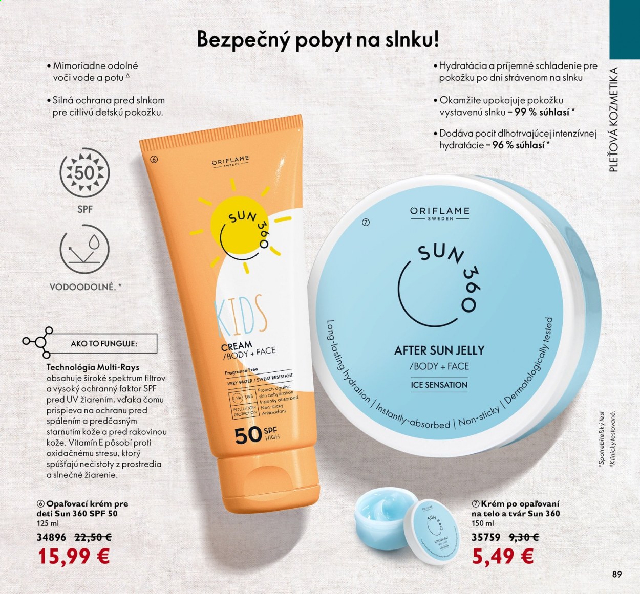 Leták Oriflame - 25.5.2021 - 14.6.2021. Strana 89