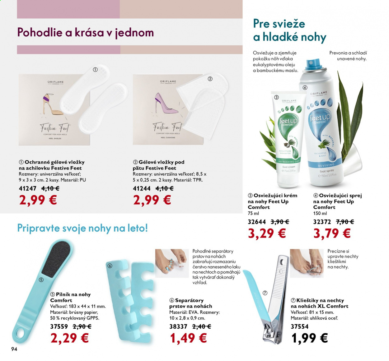 Leták Oriflame - 25.5.2021 - 14.6.2021. Strana 94