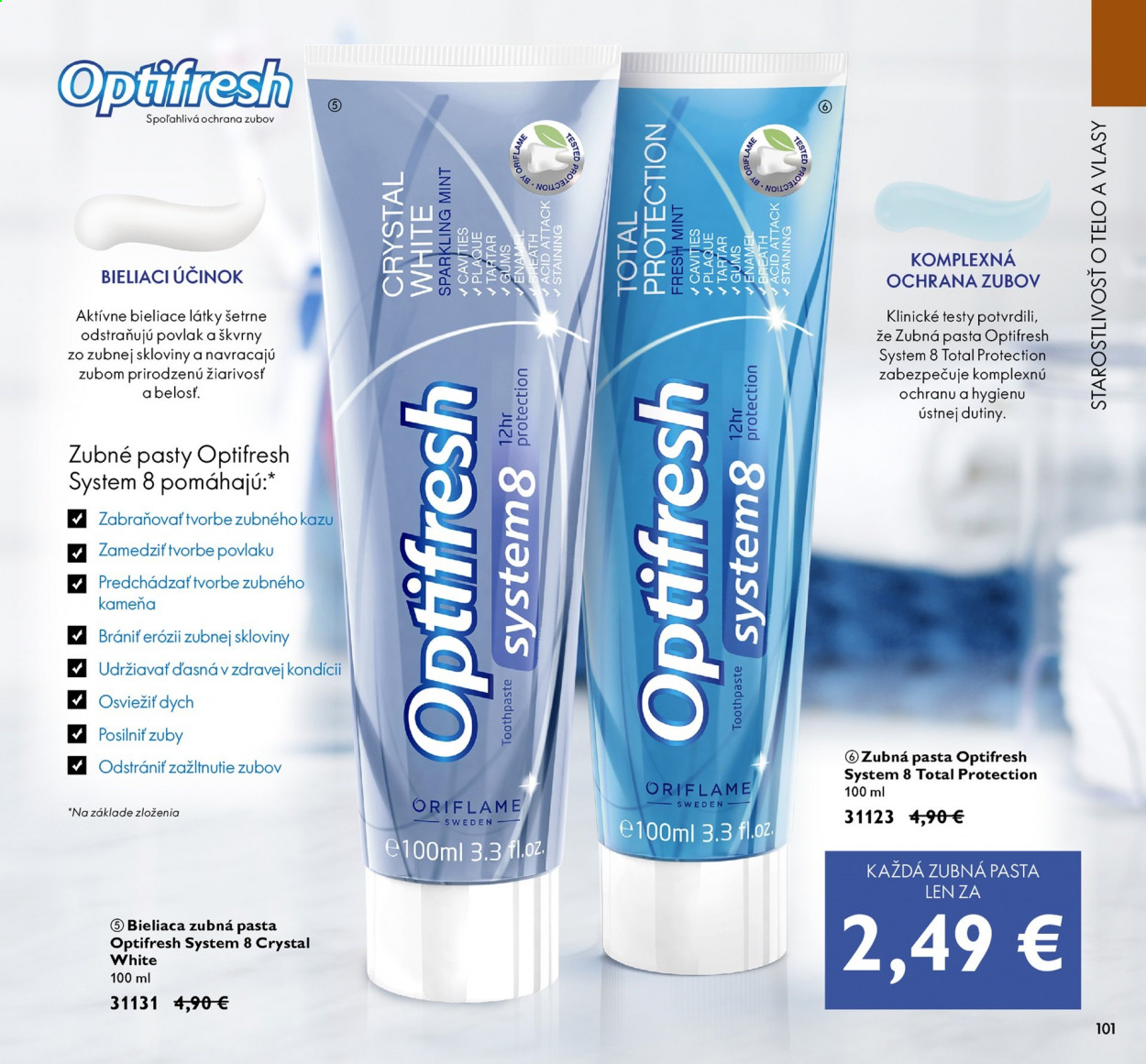 Leták Oriflame - 25.5.2021 - 14.6.2021. Strana 101