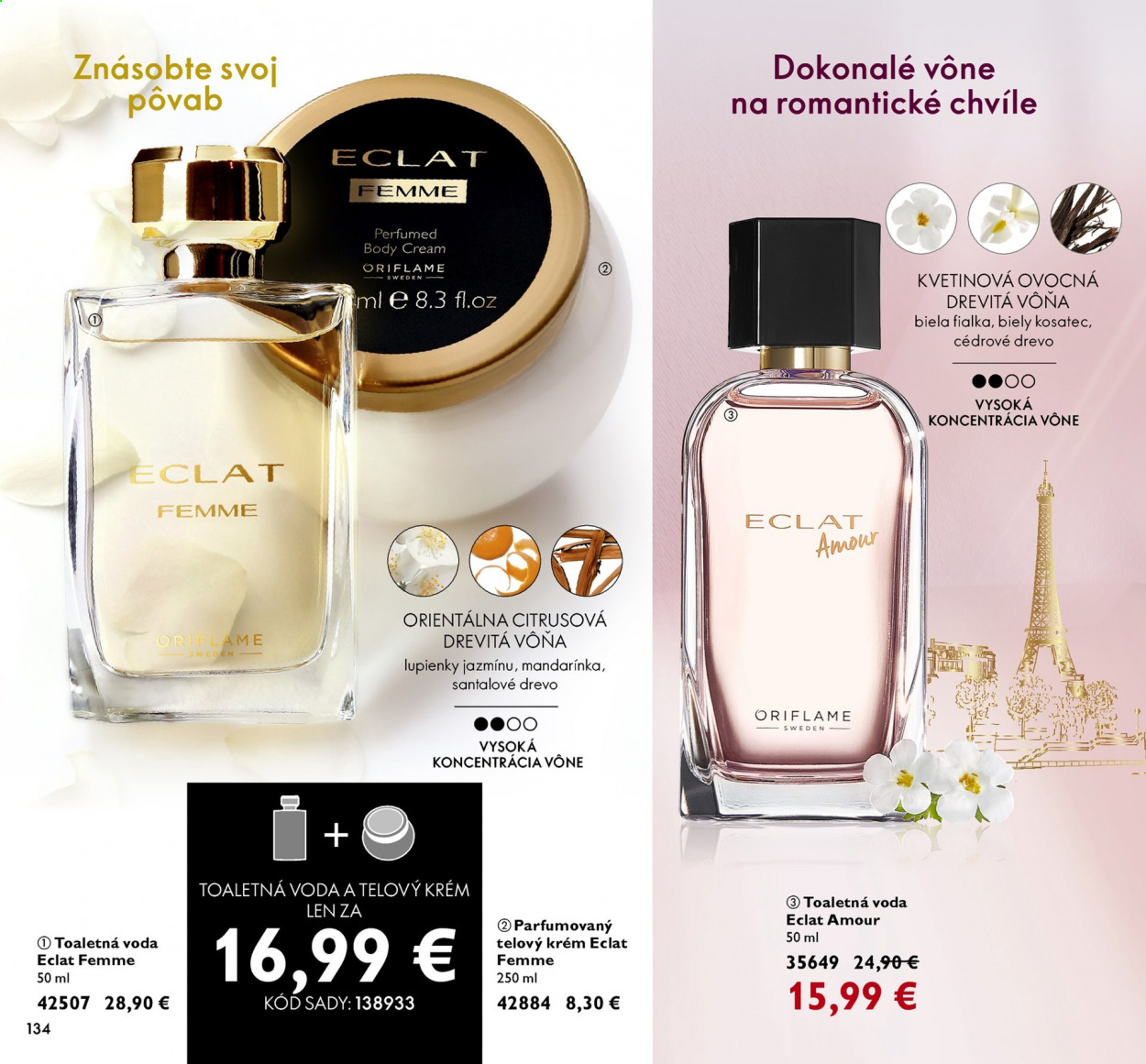 Leták Oriflame - 25.5.2021 - 14.6.2021. Strana 134