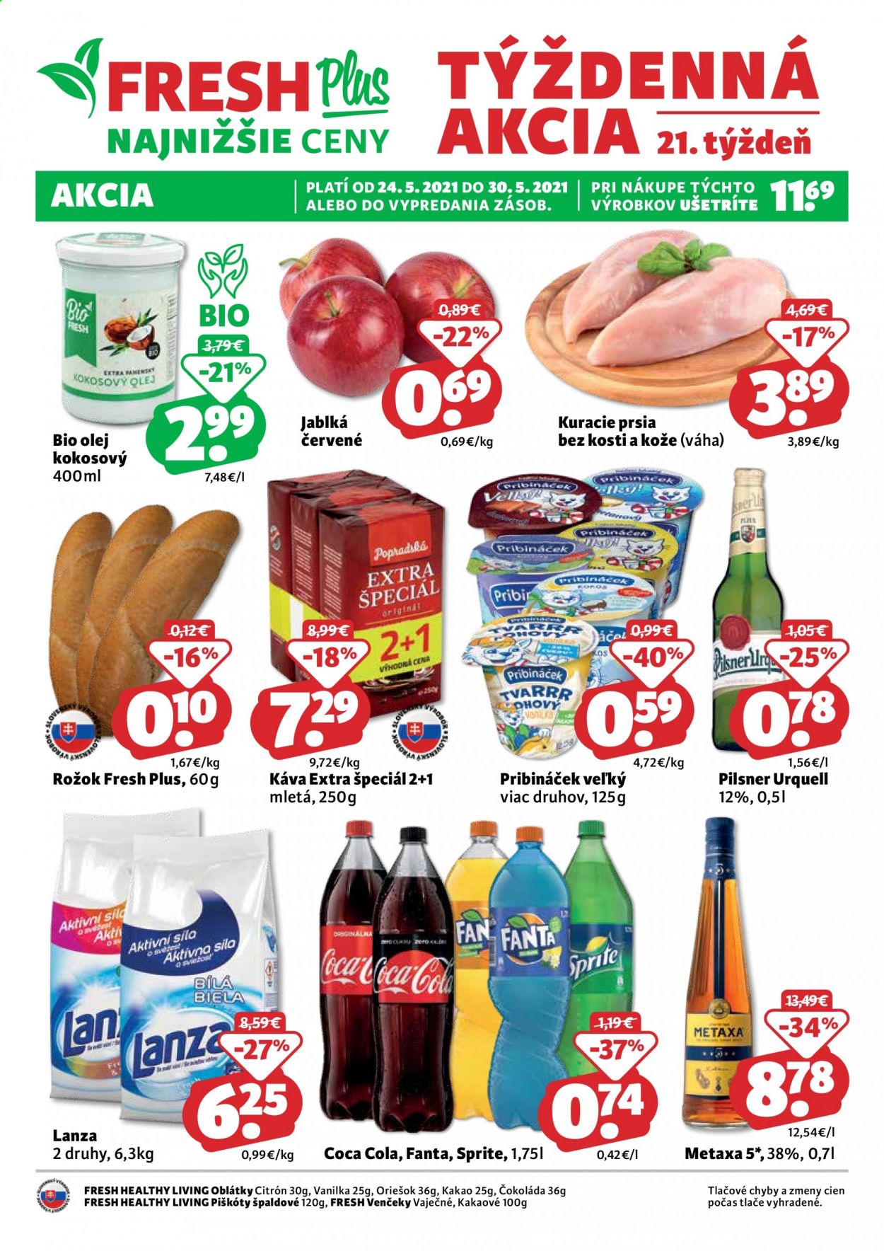 Leták FRESH - 24.5.2021 - 30.5.2021. Strana 1