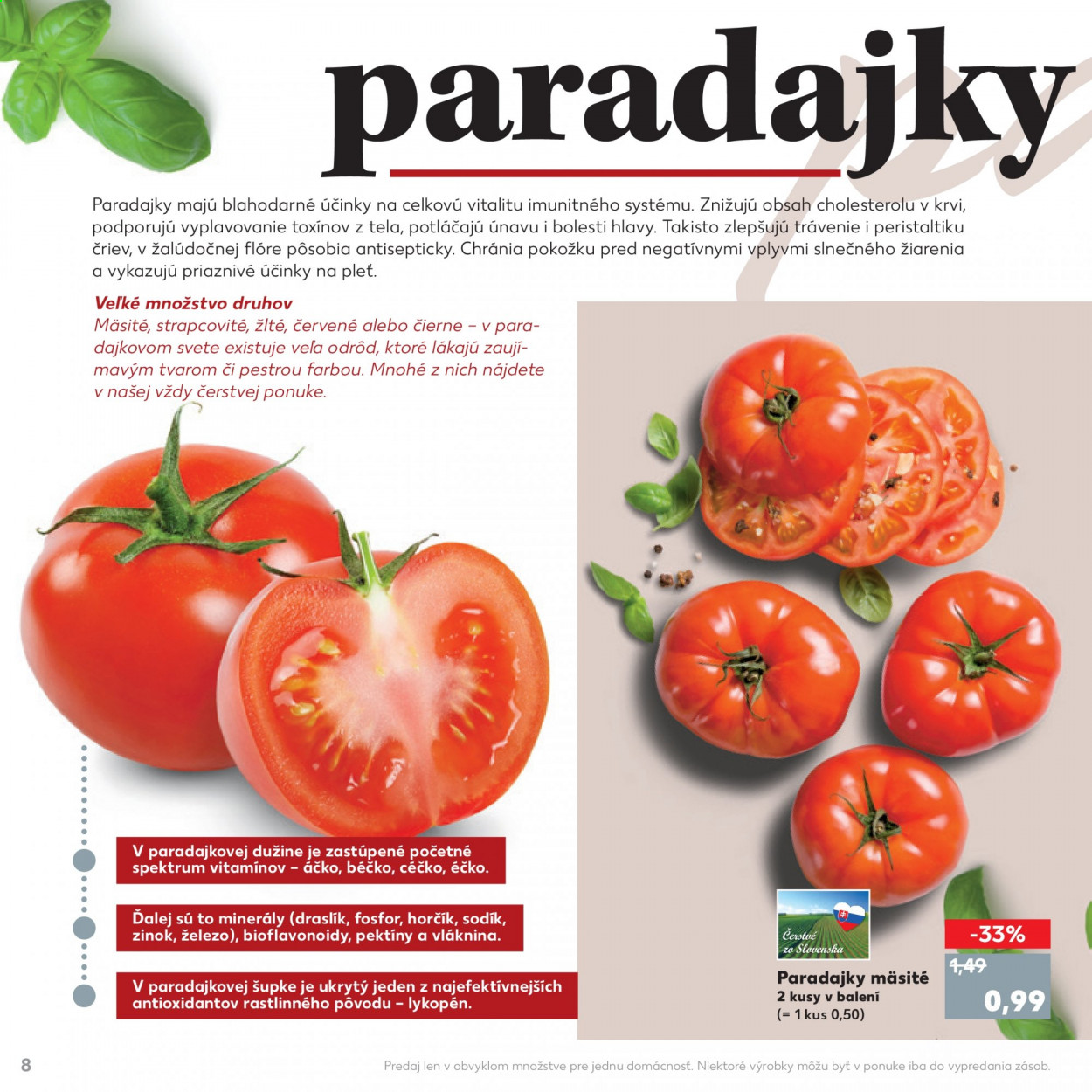 Leták Kaufland - 27.5.2021 - 9.6.2021. Strana 8