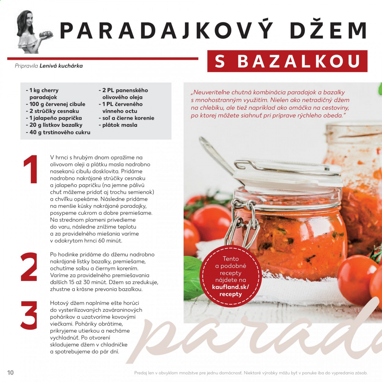 Leták Kaufland - 27.5.2021 - 9.6.2021. Strana 10