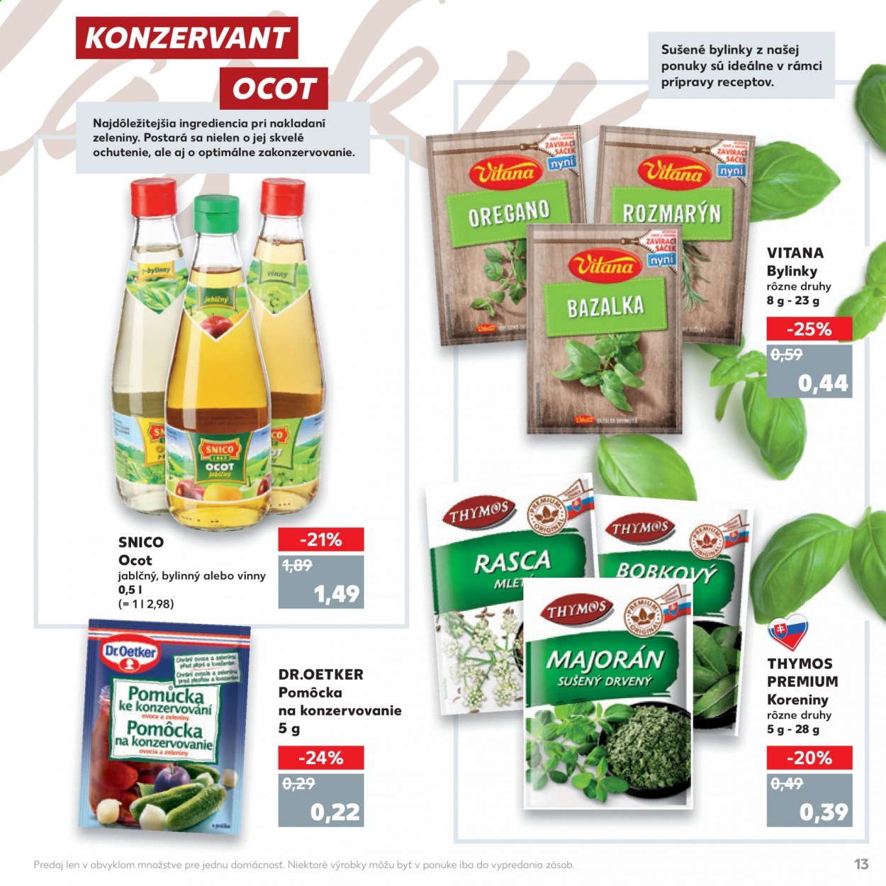 Leták Kaufland - 27.5.2021 - 9.6.2021. Strana 13
