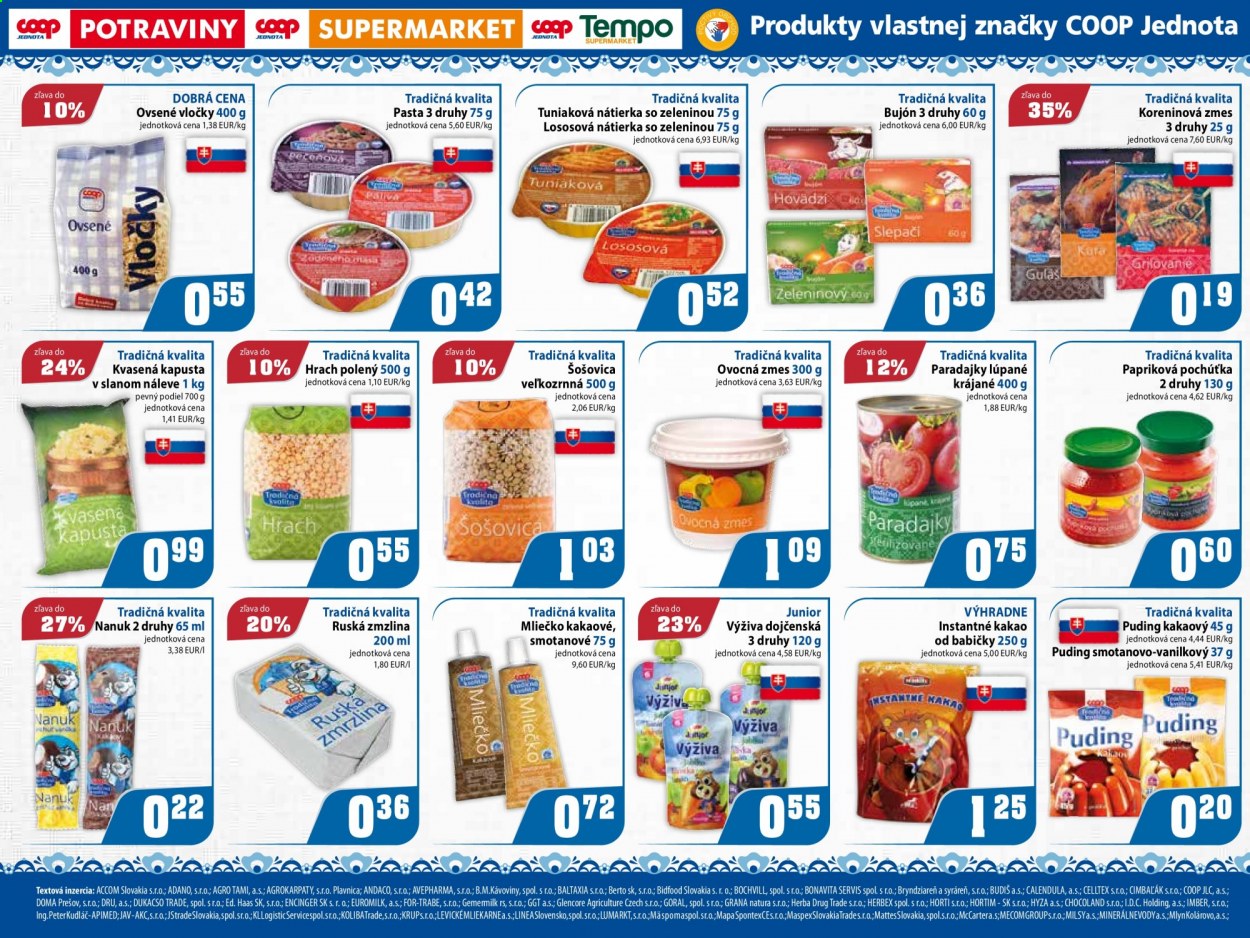 Leták COOP Jednota - 27.5.2021 - 9.6.2021. Strana 4