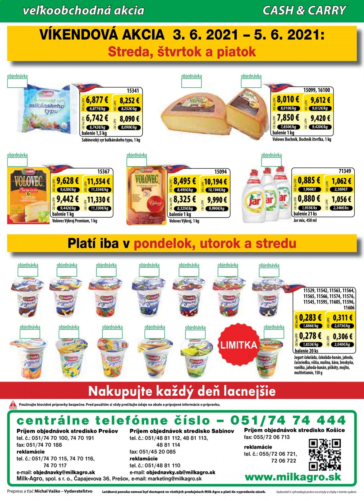 Leták Milk AGRO - 2.6.2021 - 8.6.2021. Strana 8