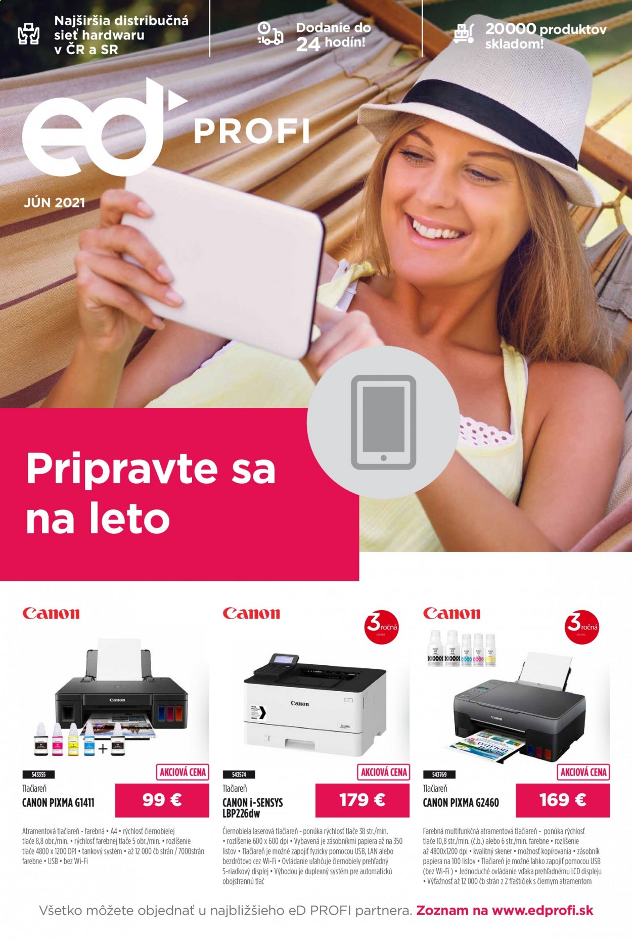 Leták eD PROFI - 1.6.2021 - 30.6.2021. Strana 1