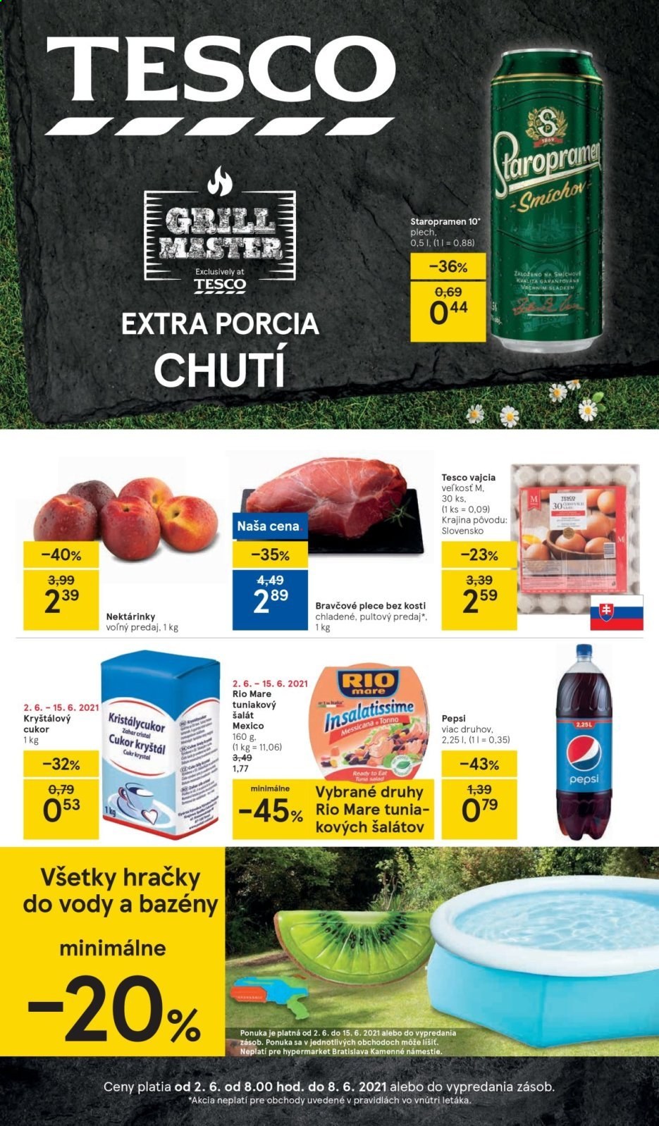 Leták TESCO - 2.6.2021 - 8.6.2021. Strana 1