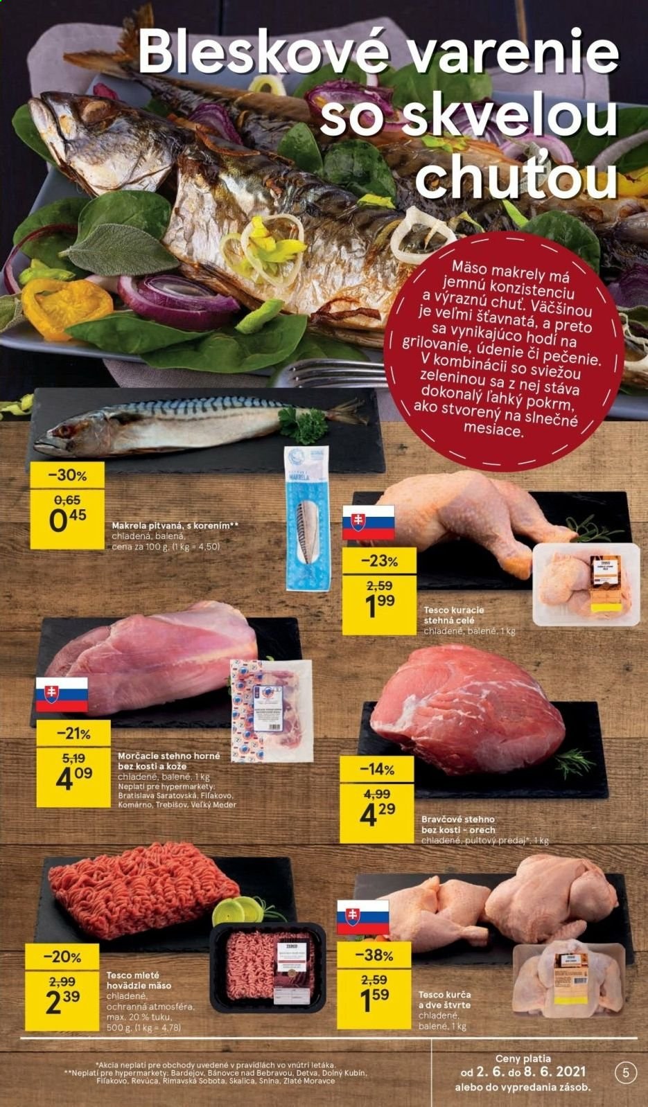 Leták TESCO - 2.6.2021 - 8.6.2021. Strana 5