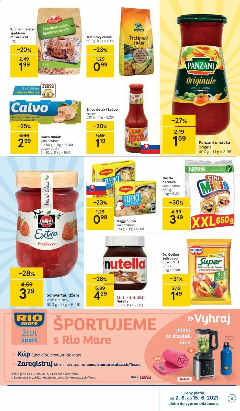 Leták TESCO - 2.6.2021 - 8.6.2021. Strana 9