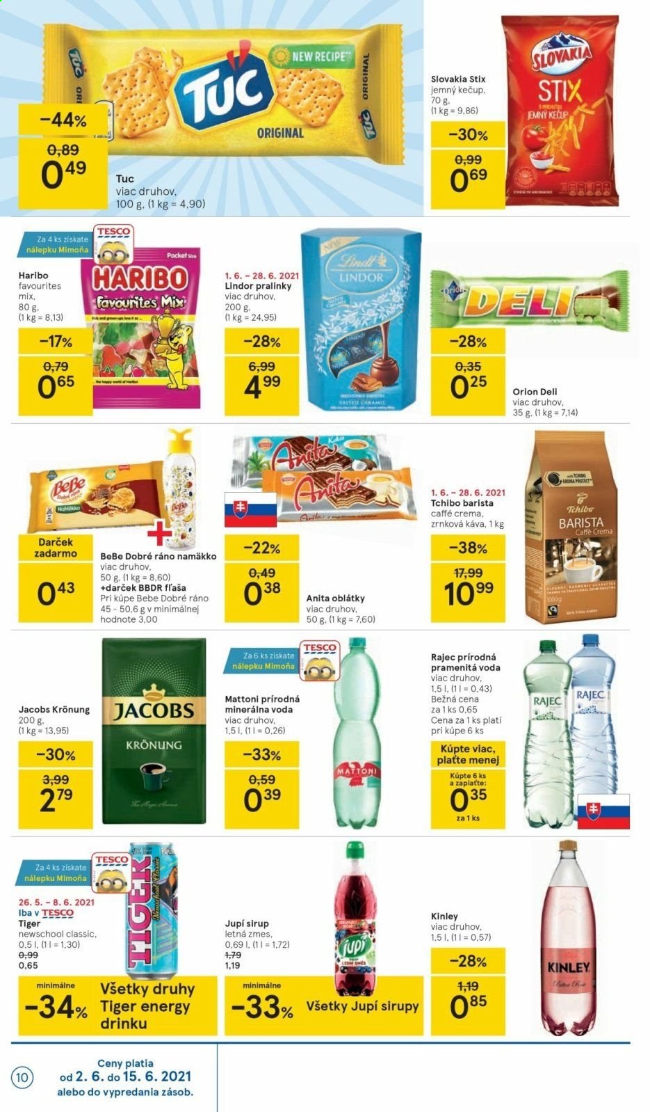 Leták TESCO - 2.6.2021 - 8.6.2021. Strana 10