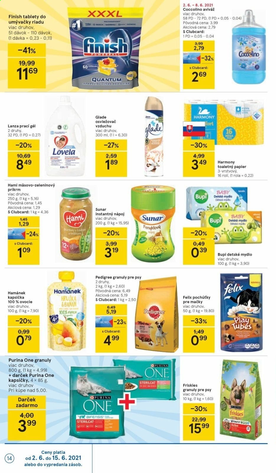 Leták TESCO - 2.6.2021 - 8.6.2021. Strana 14