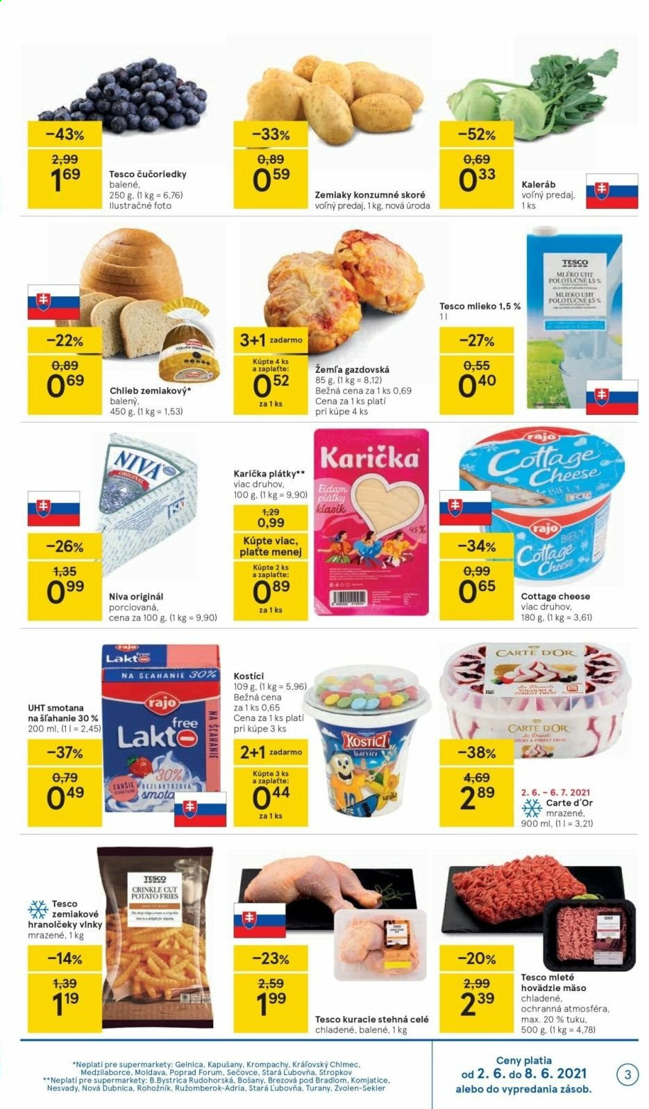 Leták TESCO supermarket - 2.6.2021 - 8.6.2021. Strana 3
