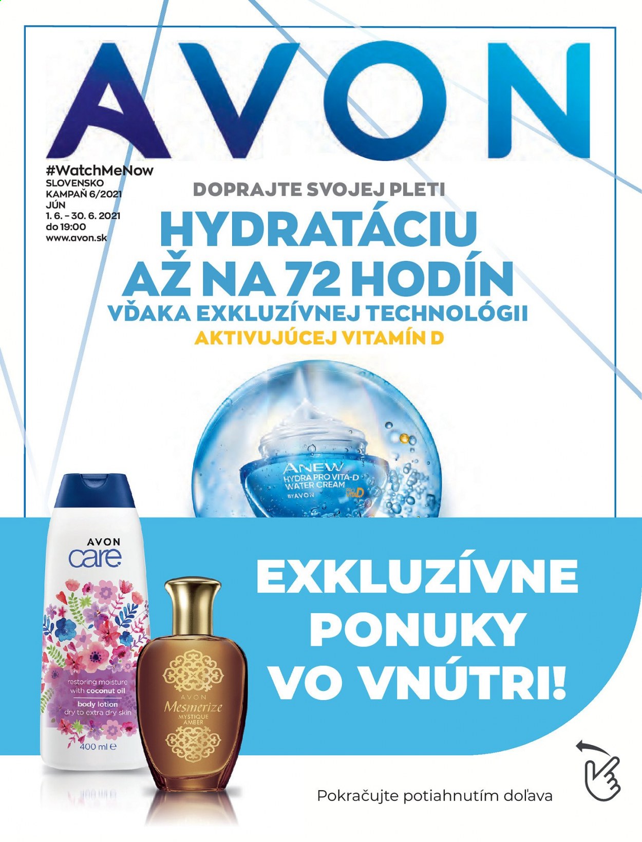 Leták Avon - 1.6.2021 - 30.6.2021. Strana 1
