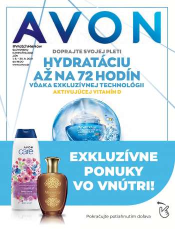 Leták Avon - 1.6.2021 - 30.6.2021.