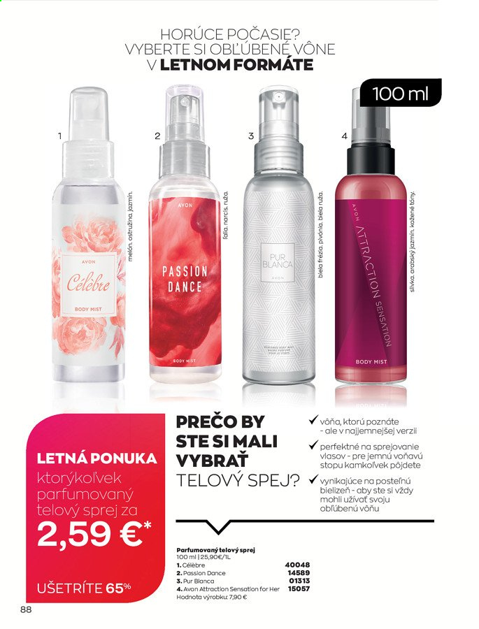 Leták Avon - 1.6.2021 - 30.6.2021. Strana 98