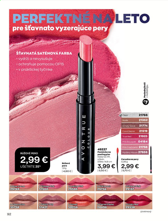 Leták Avon - 1.6.2021 - 30.6.2021. Strana 102
