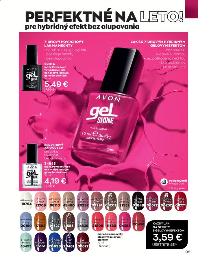 Leták Avon - 1.6.2021 - 30.6.2021. Strana 105