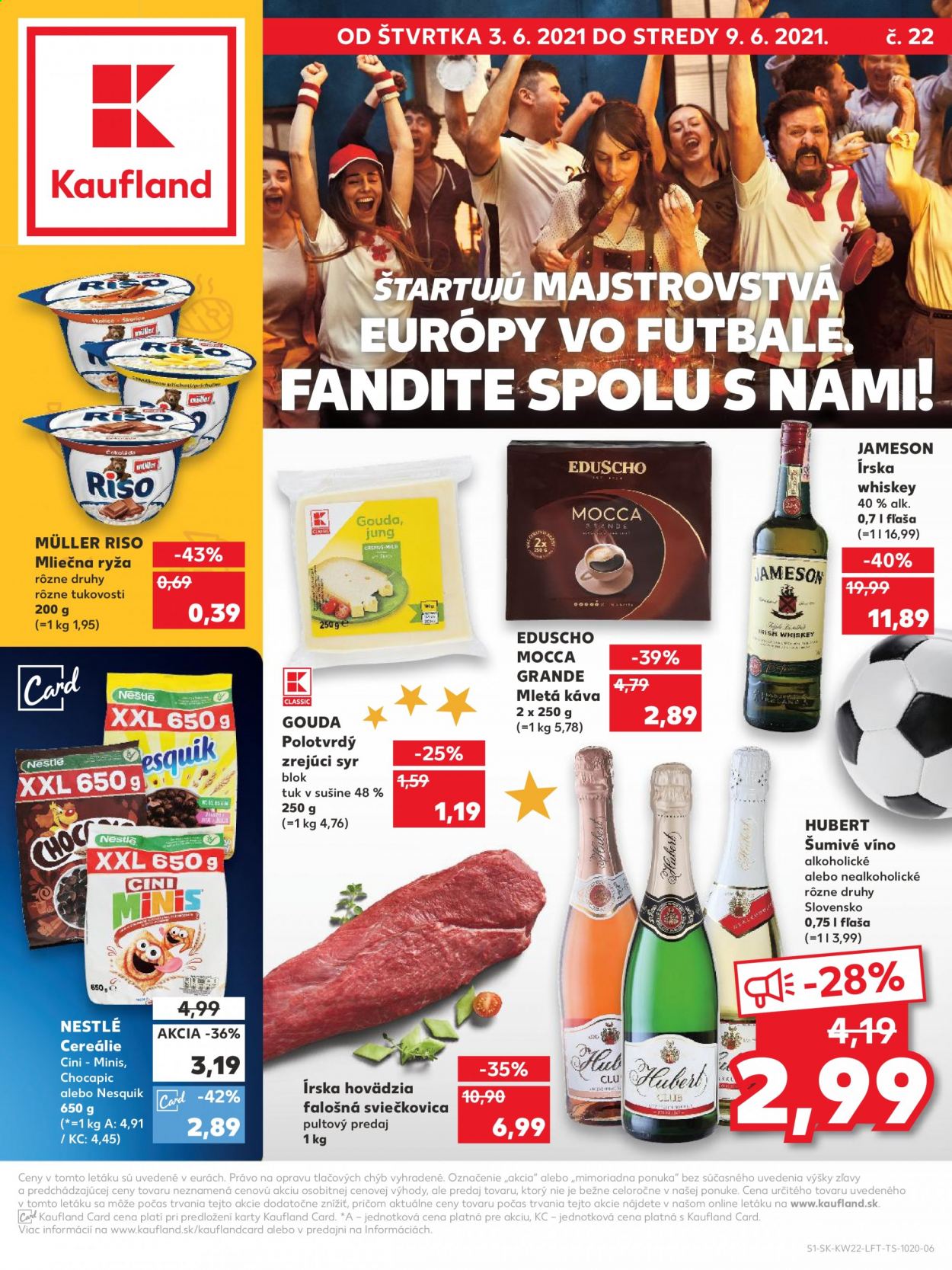 Leták Kaufland - 3.6.2021 - 9.6.2021. Strana 1