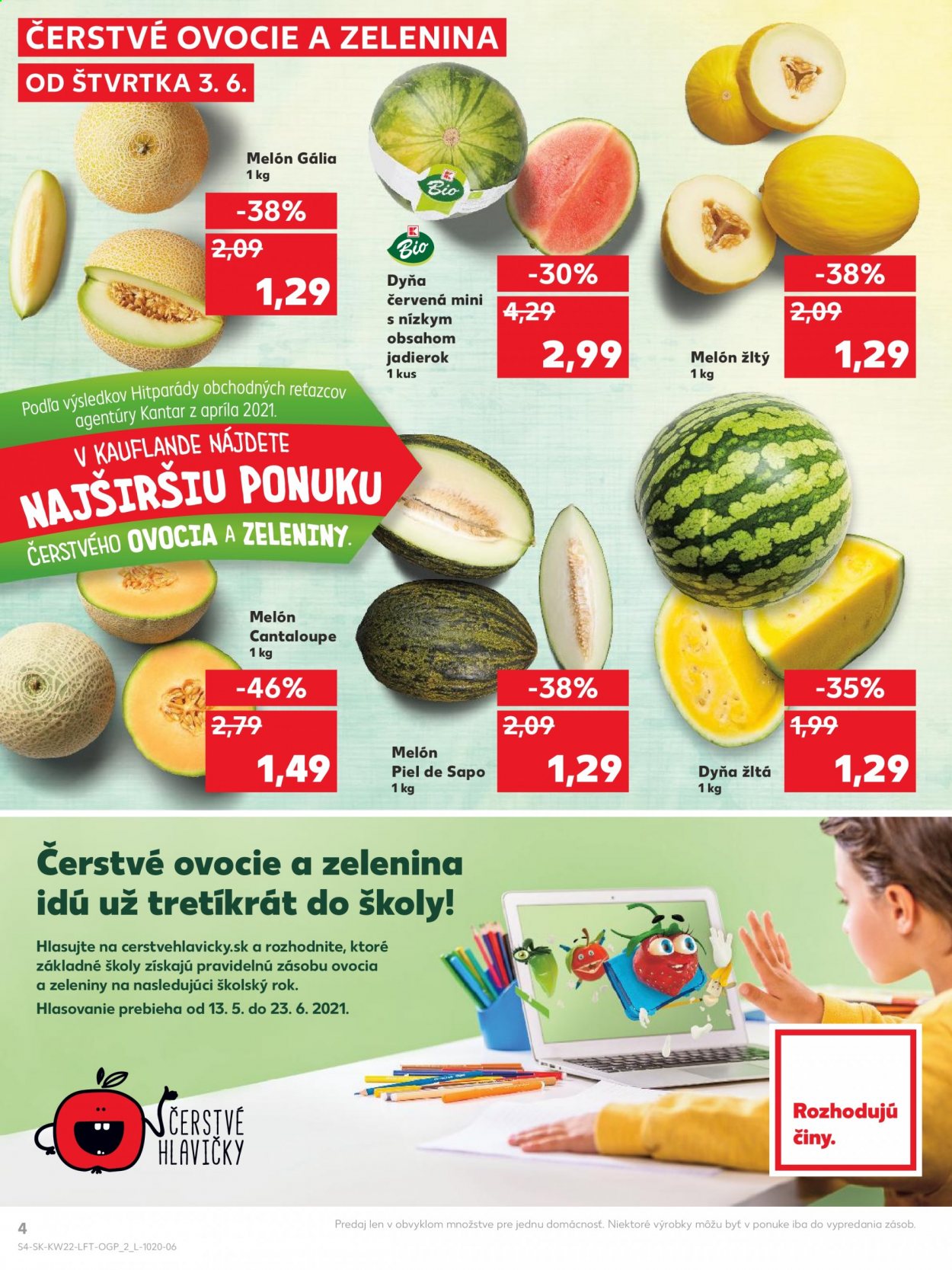 Leták Kaufland - 3.6.2021 - 9.6.2021. Strana 4