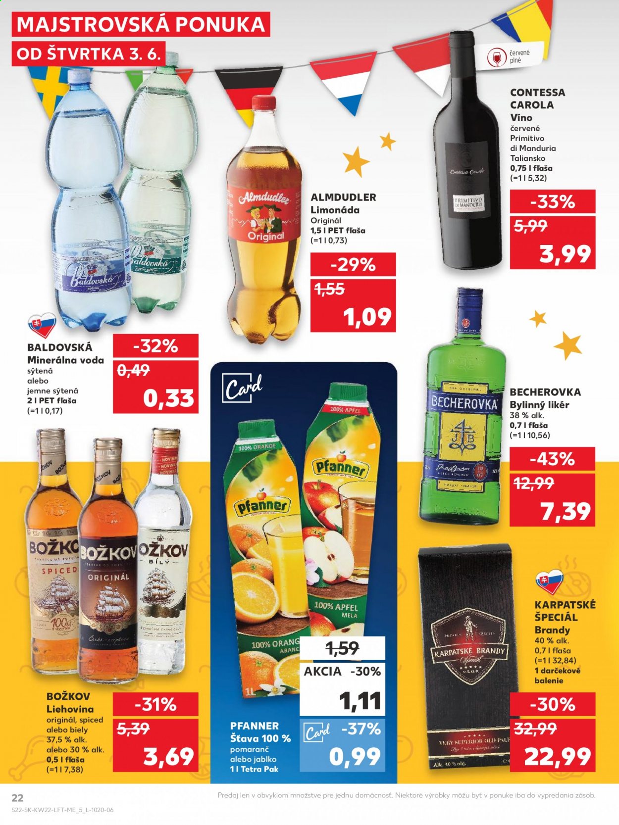 Leták Kaufland - 3.6.2021 - 9.6.2021. Strana 22