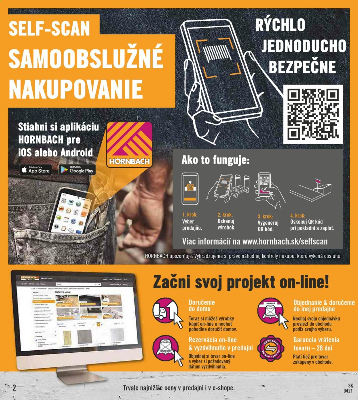 Leták Hornbach - 14.5.2021 - 14.8.2021. Strana 2