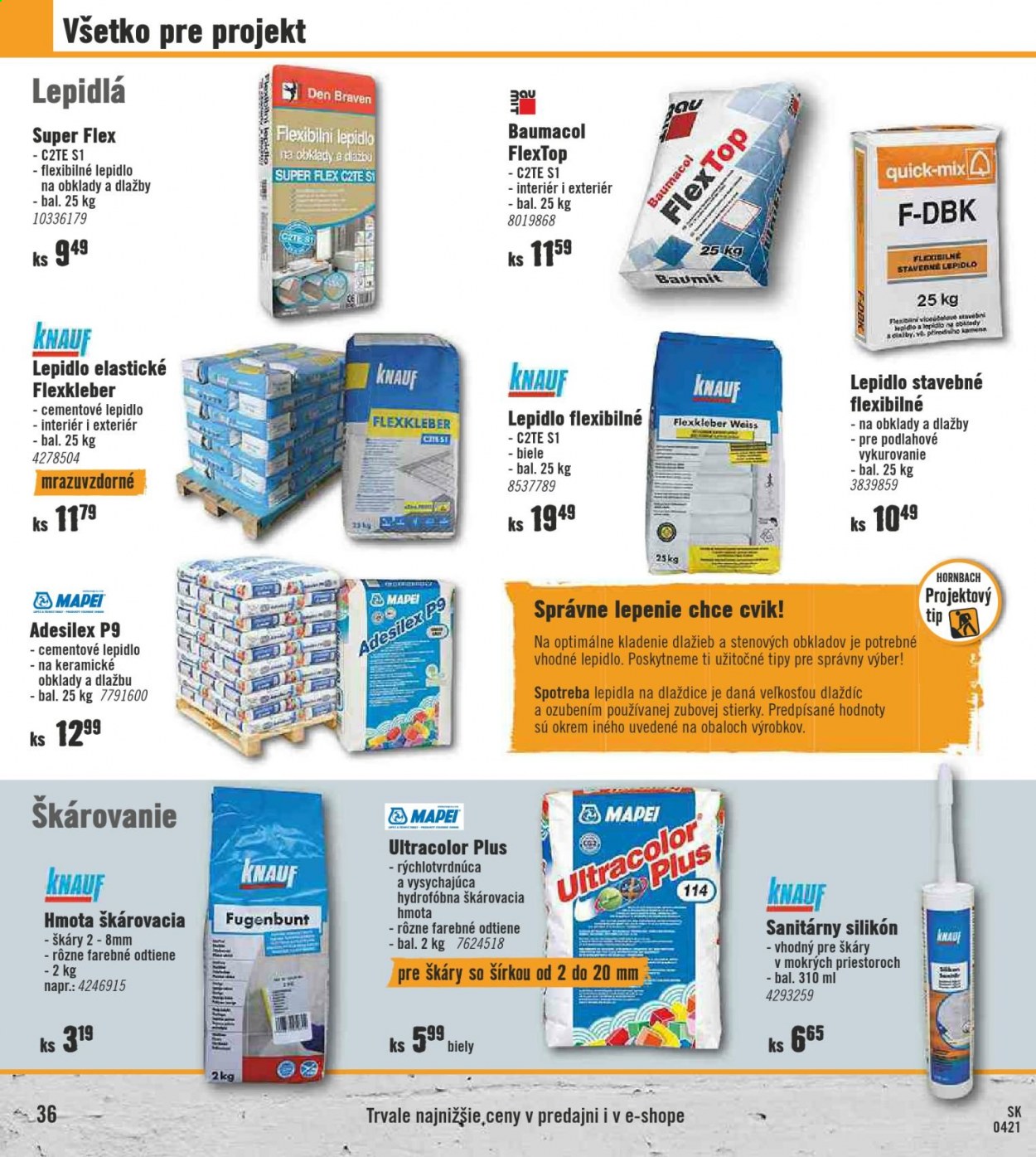 Leták Hornbach - 14.5.2021 - 14.8.2021. Strana 36