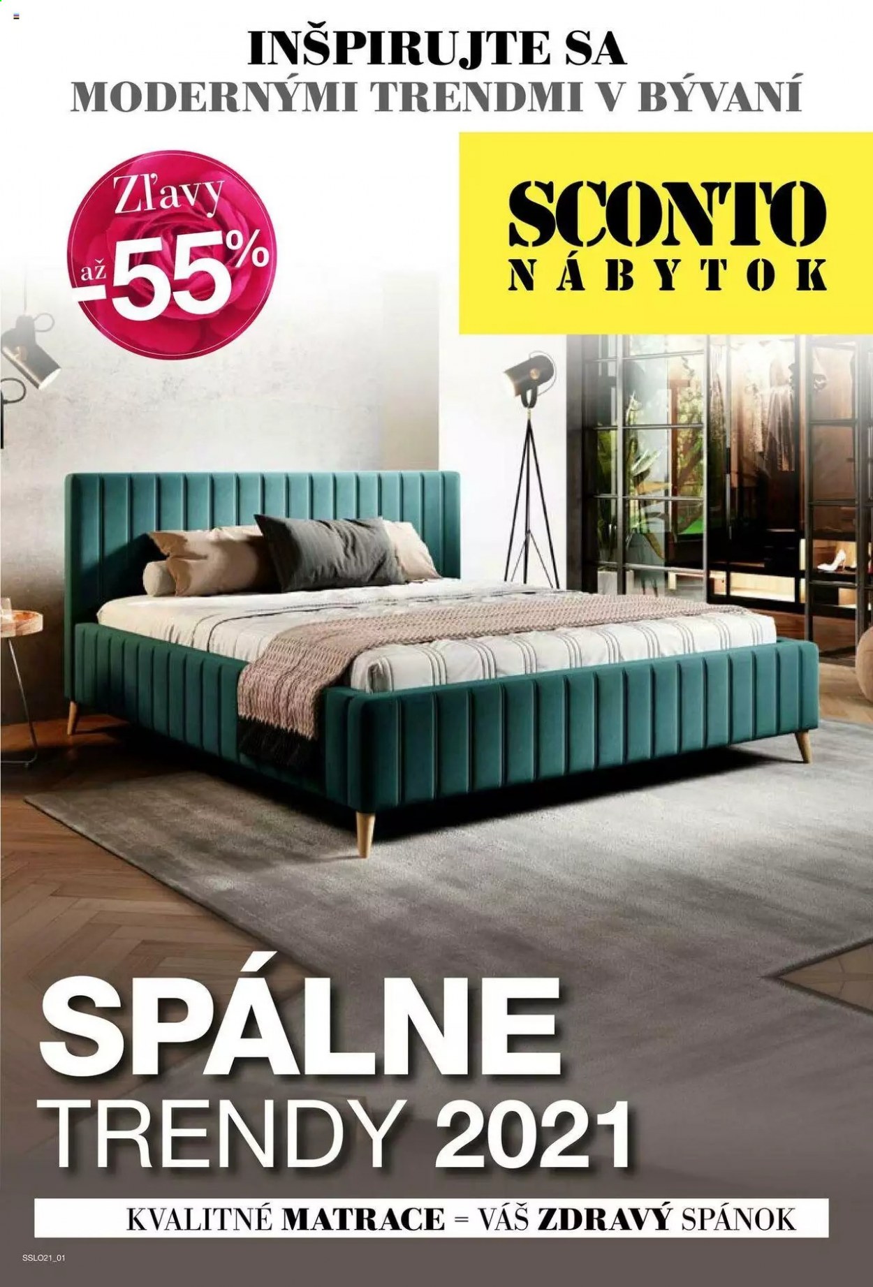 Leták Sconto nábytok. Strana 1