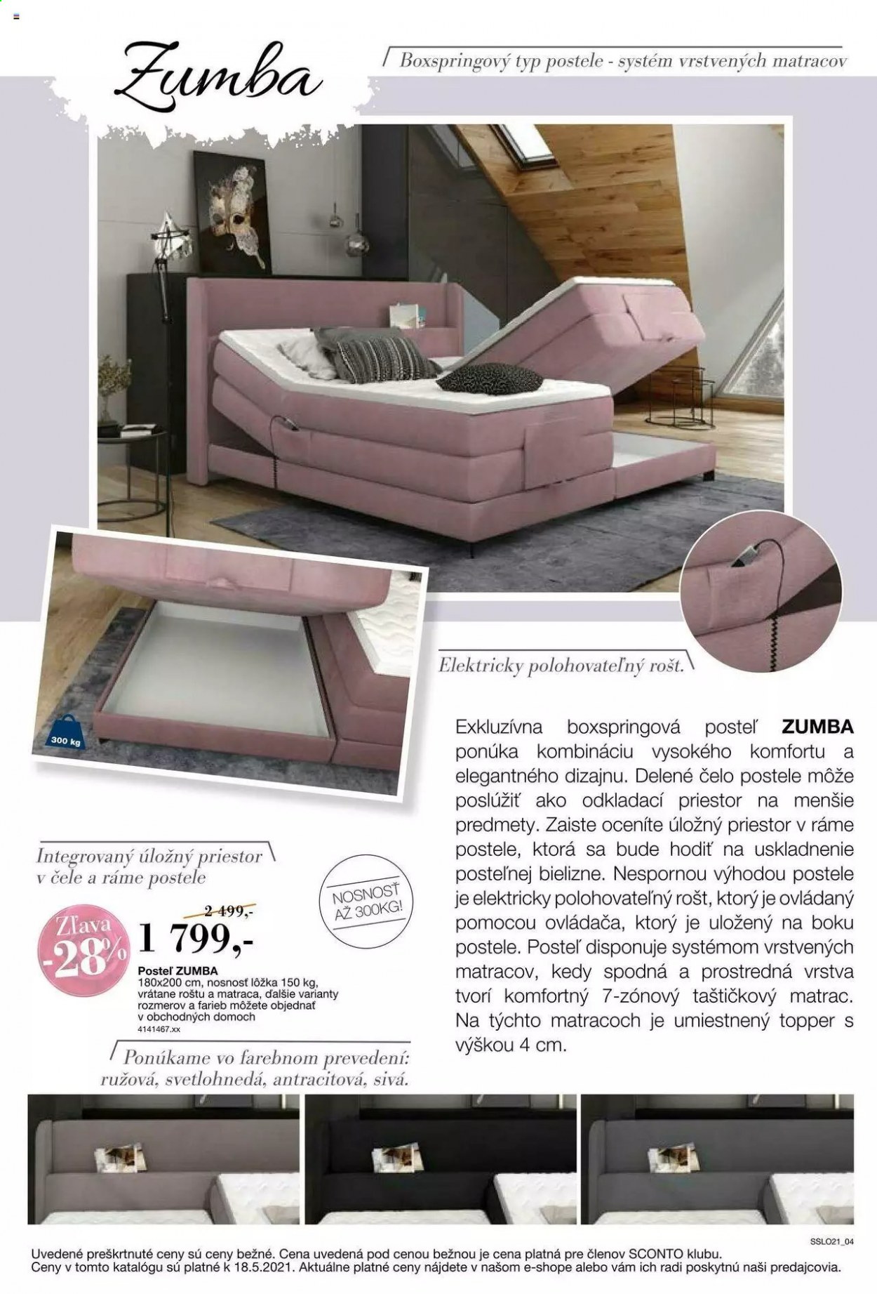 Leták Sconto nábytok. Strana 4