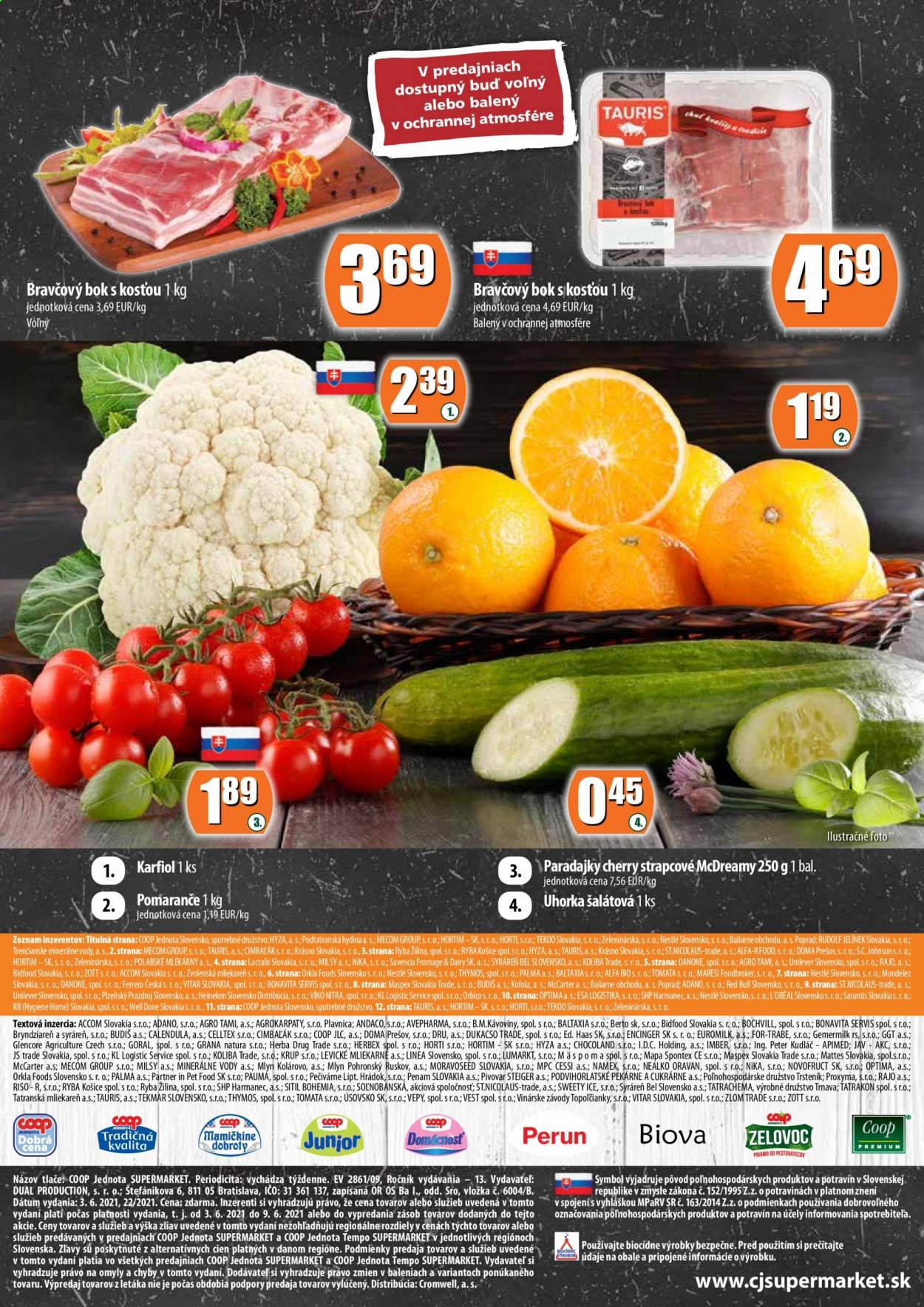 Leták COOP Jednota - 3.6.2021 - 9.6.2021. Strana 12