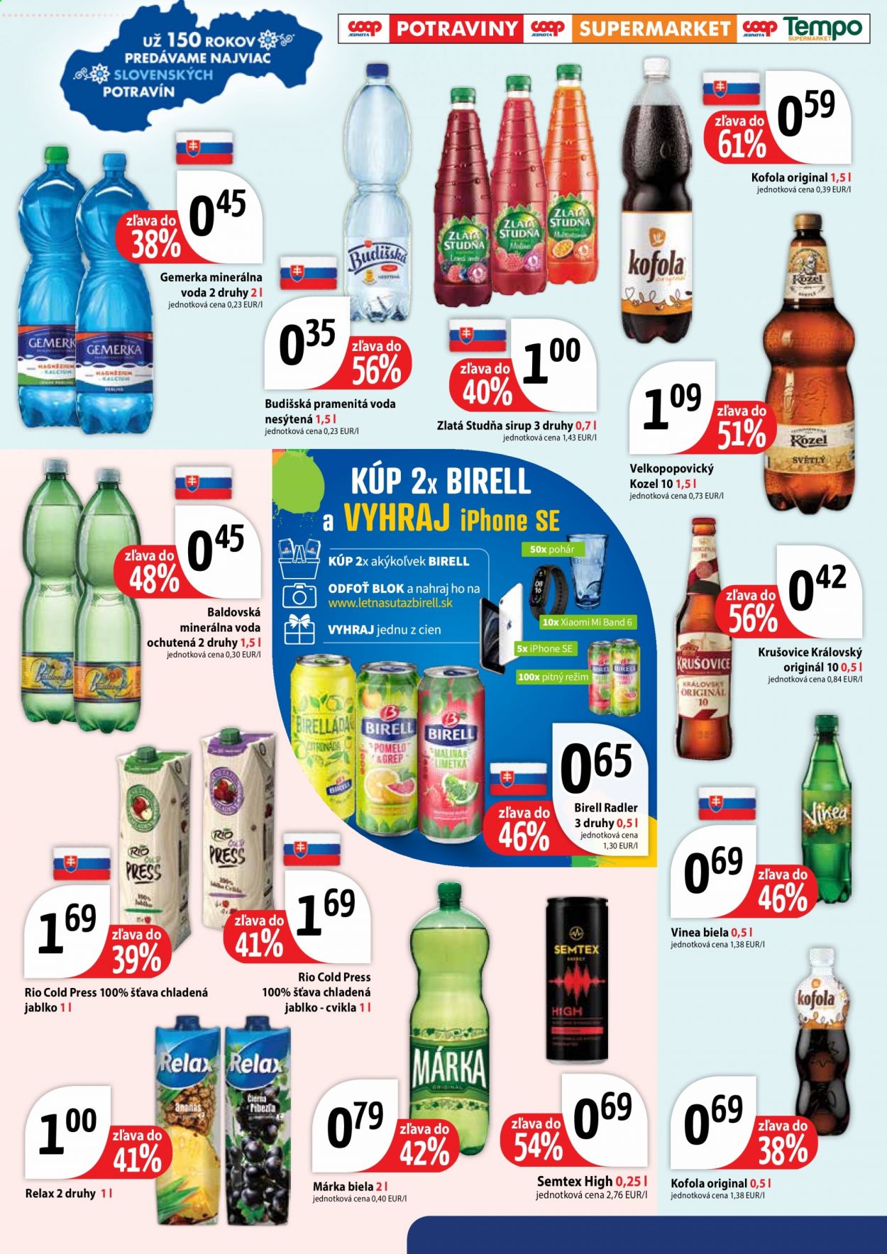 Leták COOP Jednota - 3.6.2021 - 16.6.2021. Strana 8