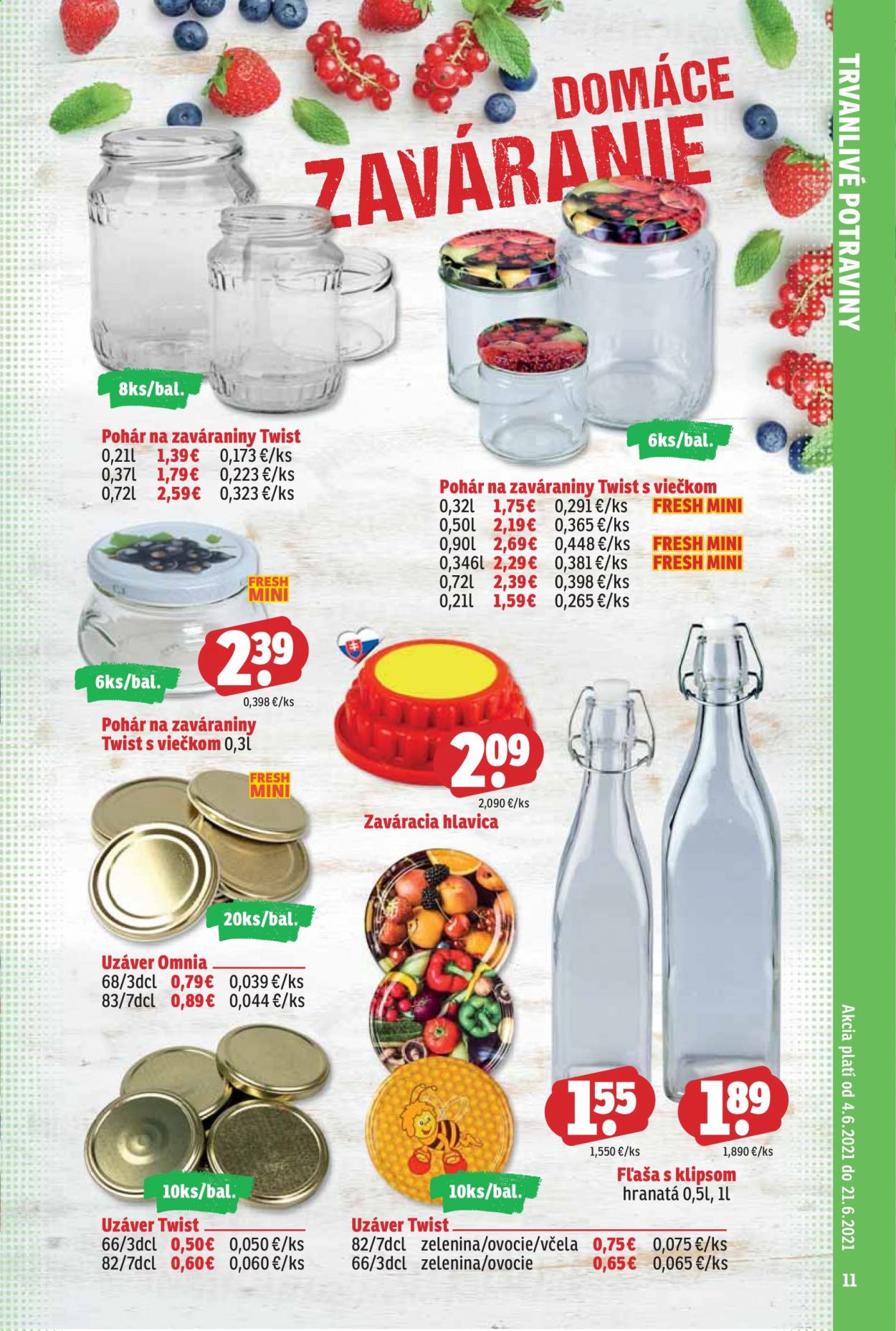Leták FRESH - 4.6.2021 - 21.6.2021. Strana 11