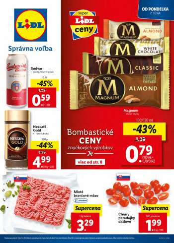 Leták Lidl - 7.6.2021 - 13.6.2021.