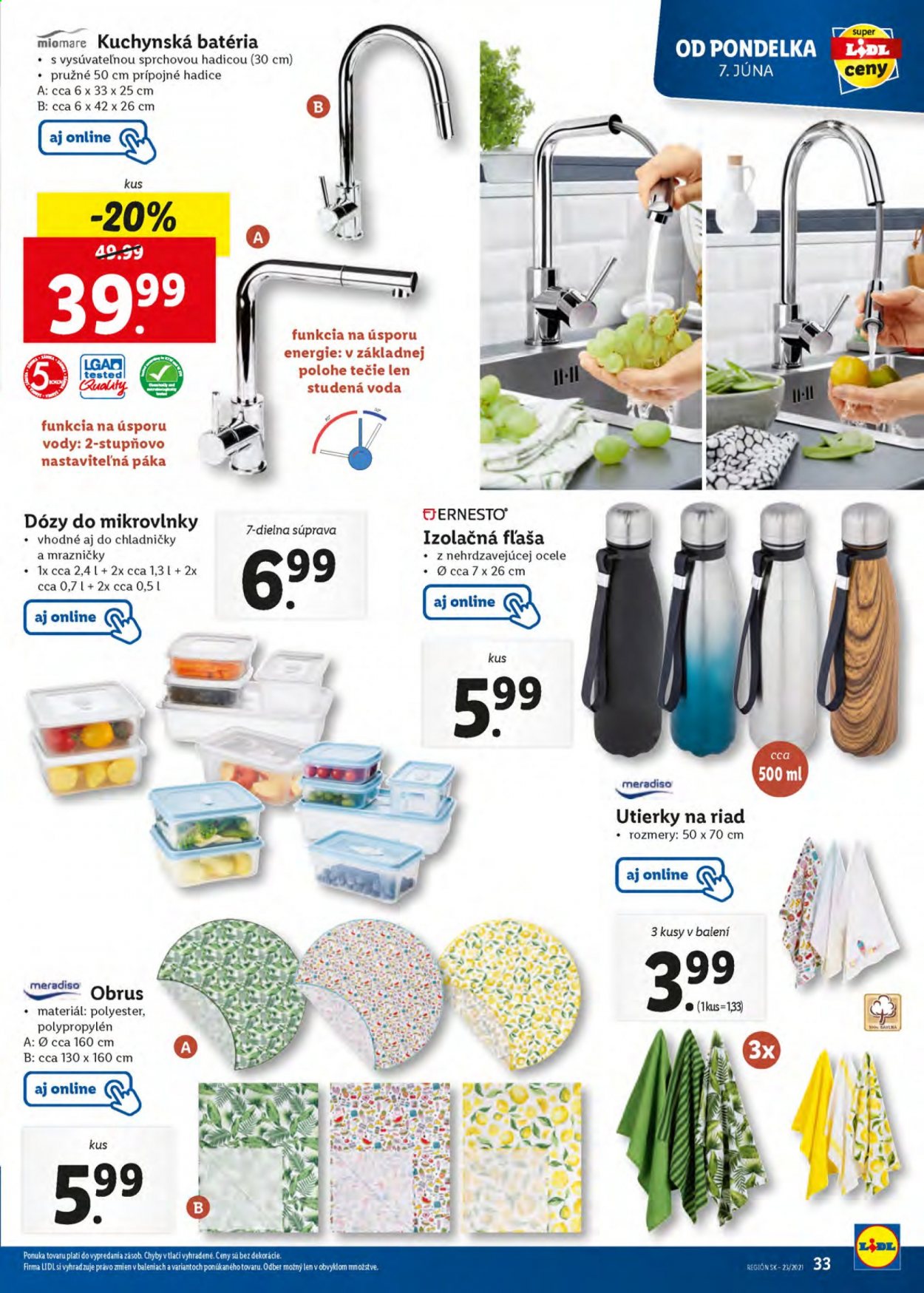 Leták Lidl - 7.6.2021 - 13.6.2021. Strana 33