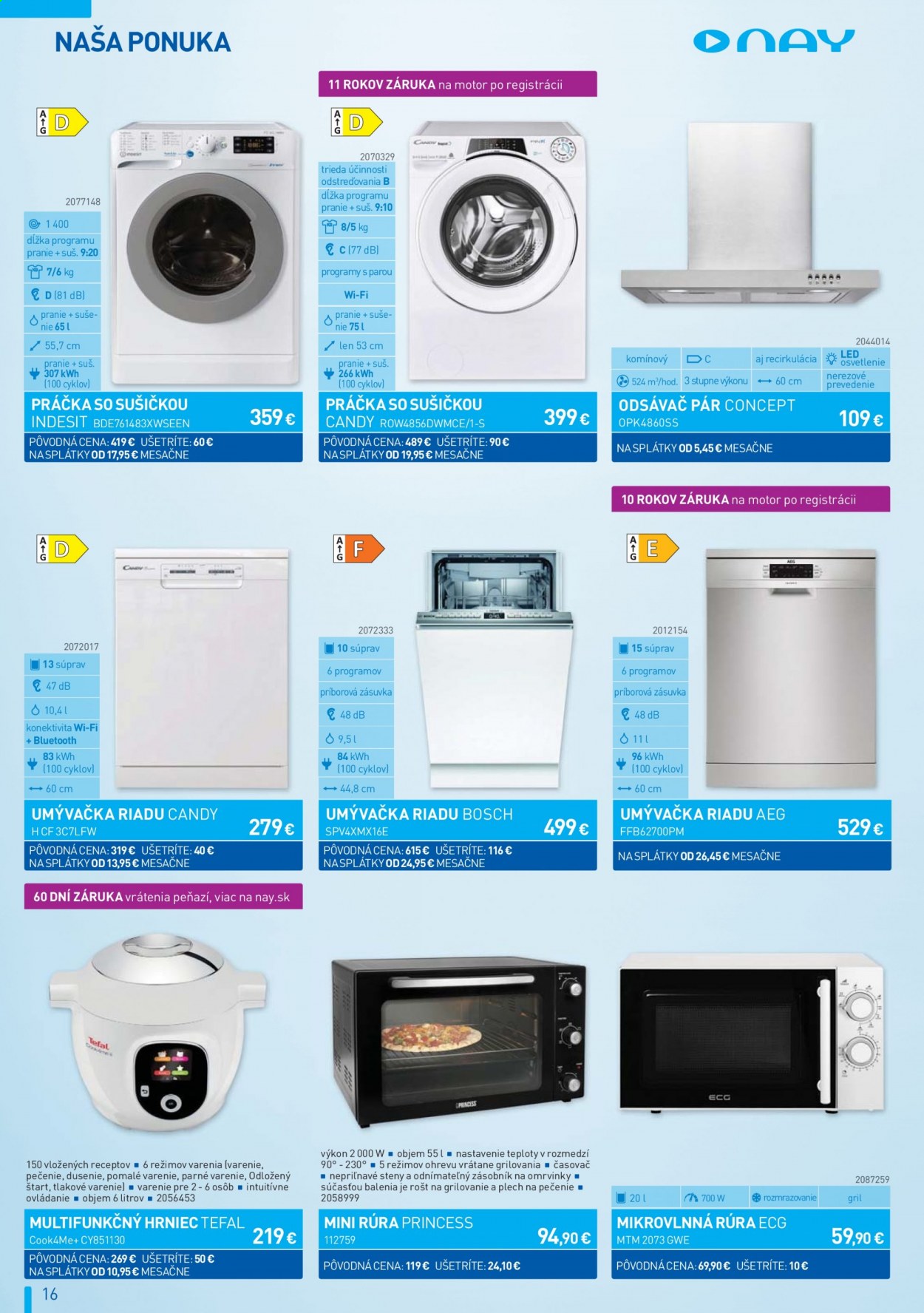 Leták NAY Elektrodom - 3.6.2021 - 7.7.2021. Strana 16