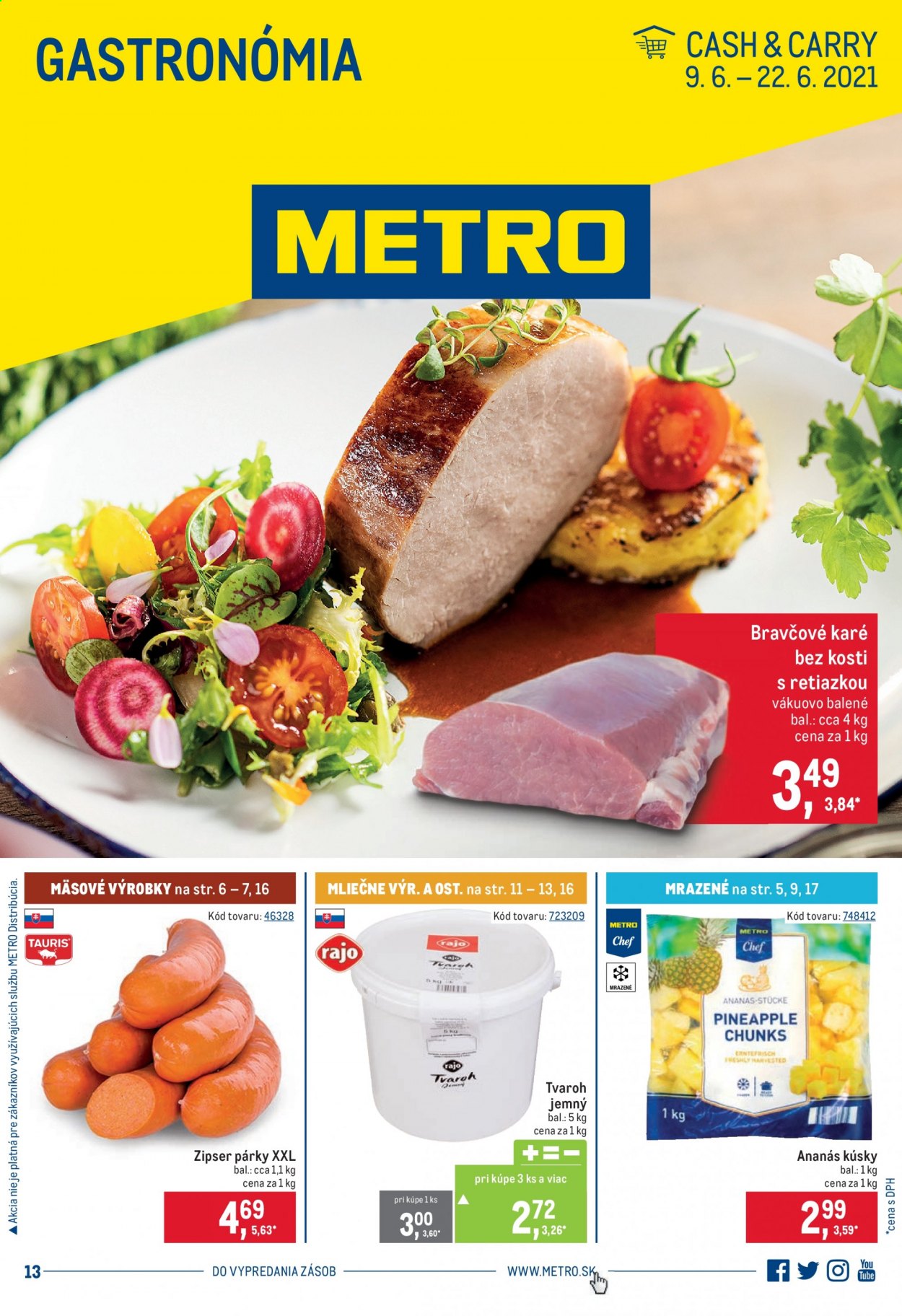 Leták Metro - 9.6.2021 - 22.6.2021. Strana 1