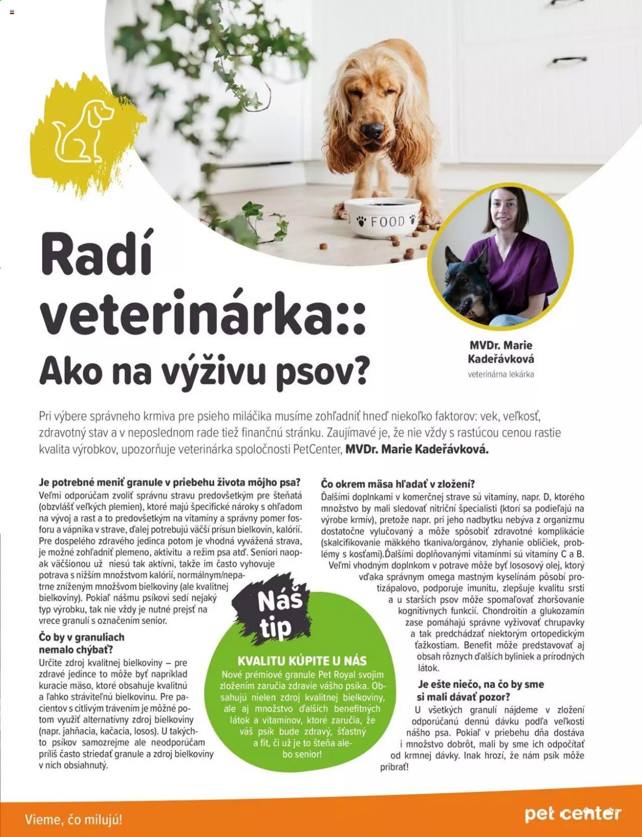 thumbnail - Leták Pet Center - 3.6.2021 - 2.7.2021 - Produkty v akcii - granule pre psov. Strana 13.