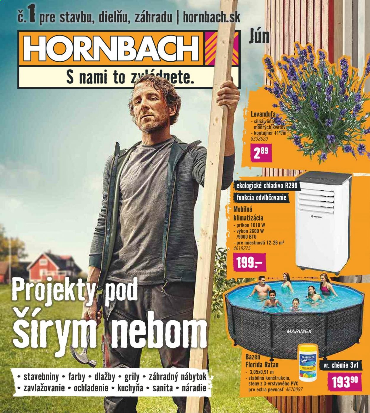 Leták Hornbach - 2.6.2021 - 30.6.2021. Strana 1