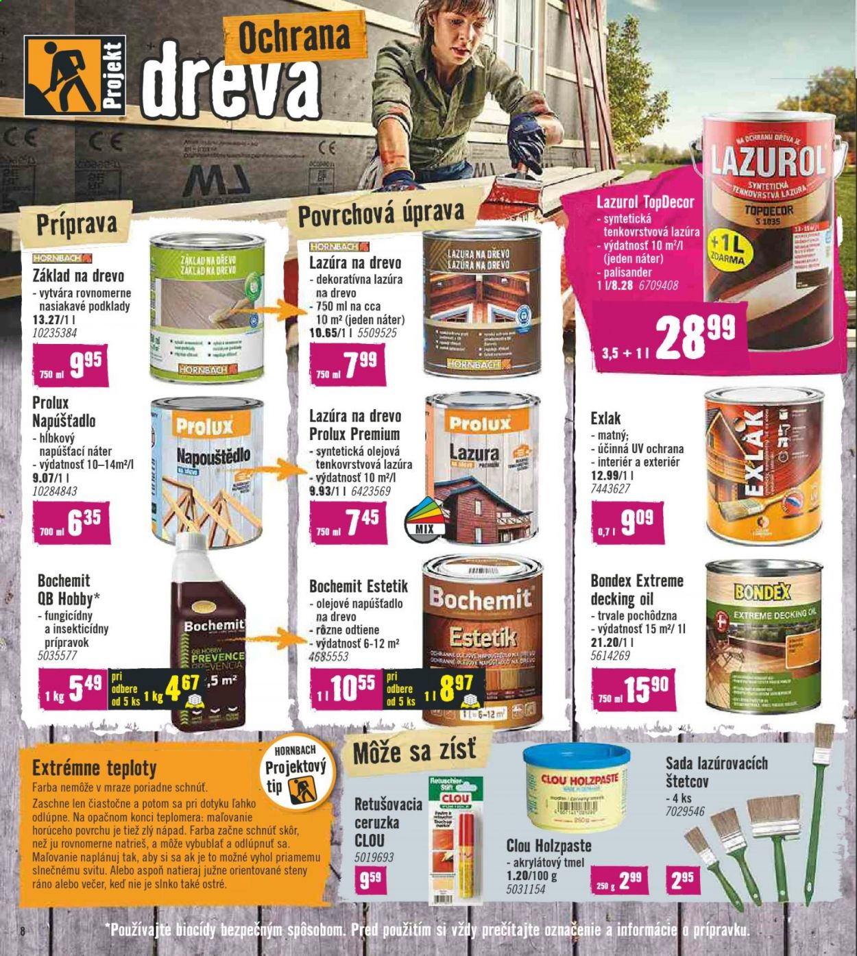 Leták Hornbach - 2.6.2021 - 30.6.2021. Strana 8
