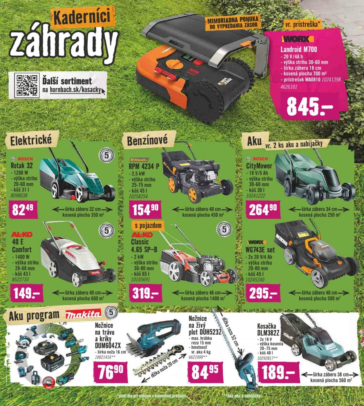 Leták Hornbach - 2.6.2021 - 30.6.2021. Strana 16