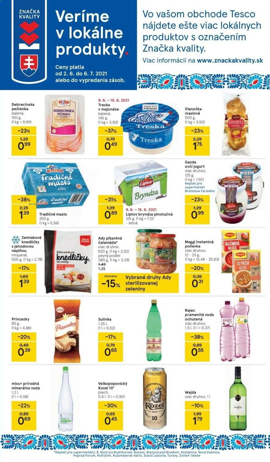 Leták TESCO supermarket - 9.6.2021 - 15.6.2021. Strana 3