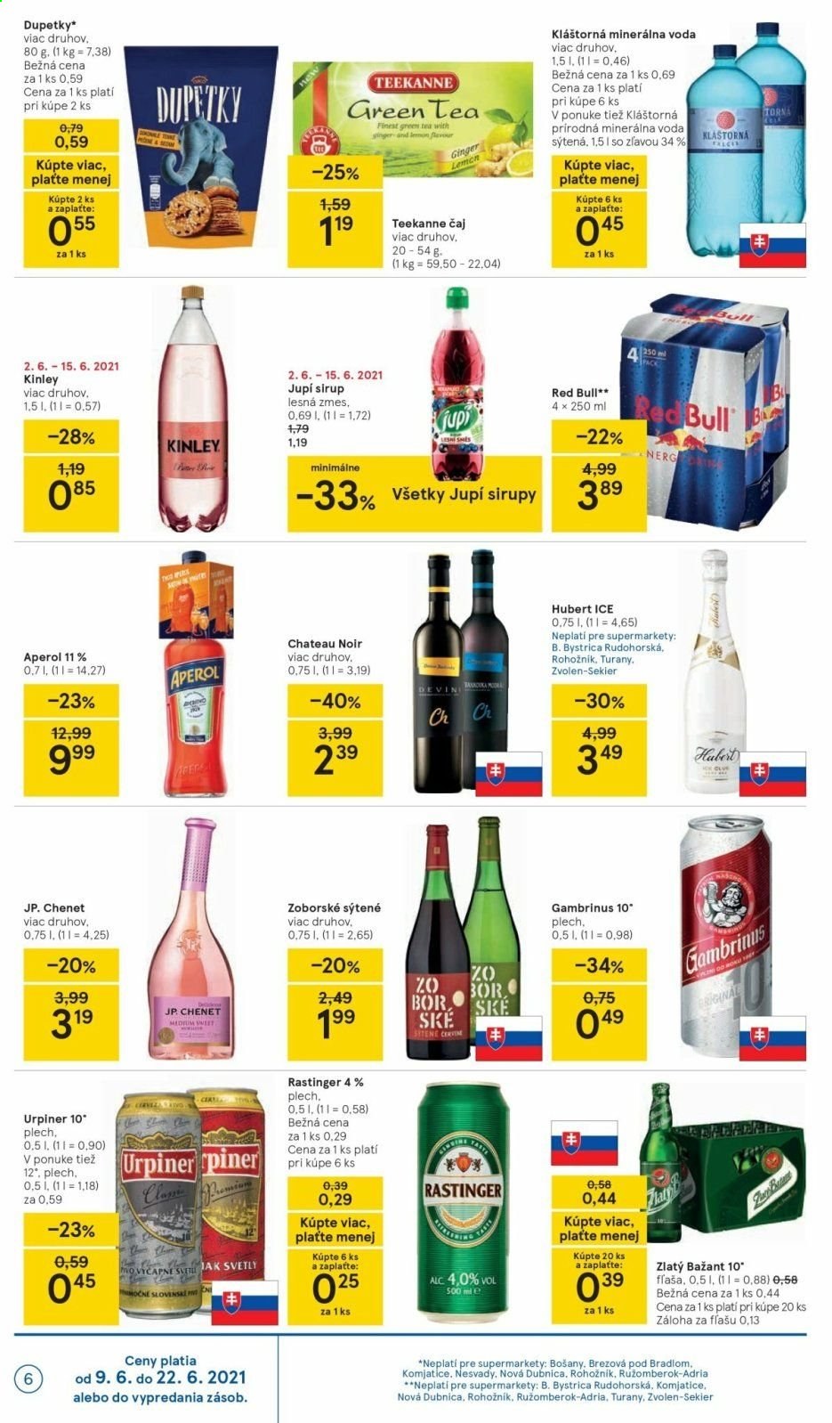 Leták TESCO supermarket - 9.6.2021 - 15.6.2021. Strana 6