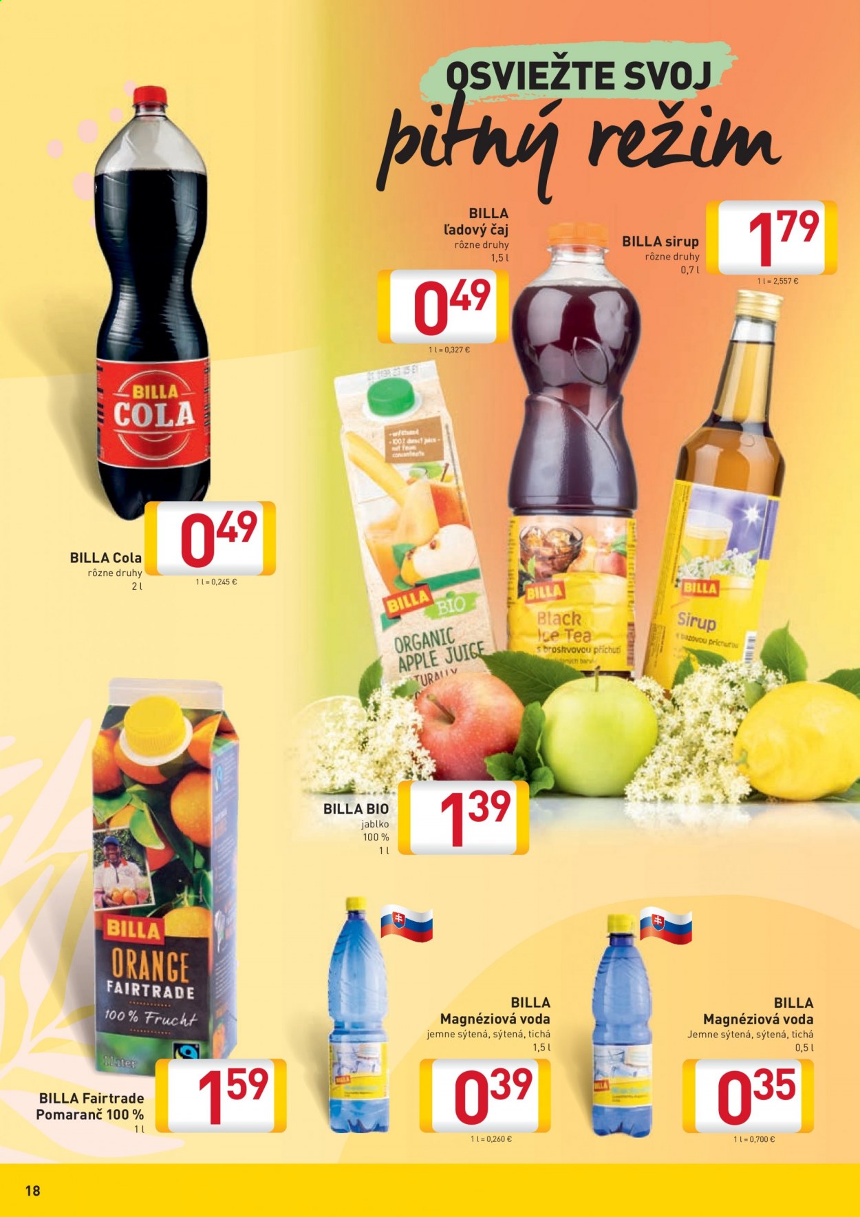 Leták Billa - 7.6.2021 - 4.7.2021. Strana 18