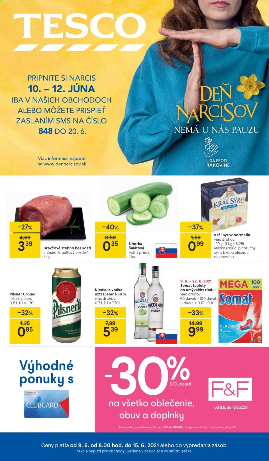 Leták TESCO - 9.6.2021 - 15.6.2021. Strana 1