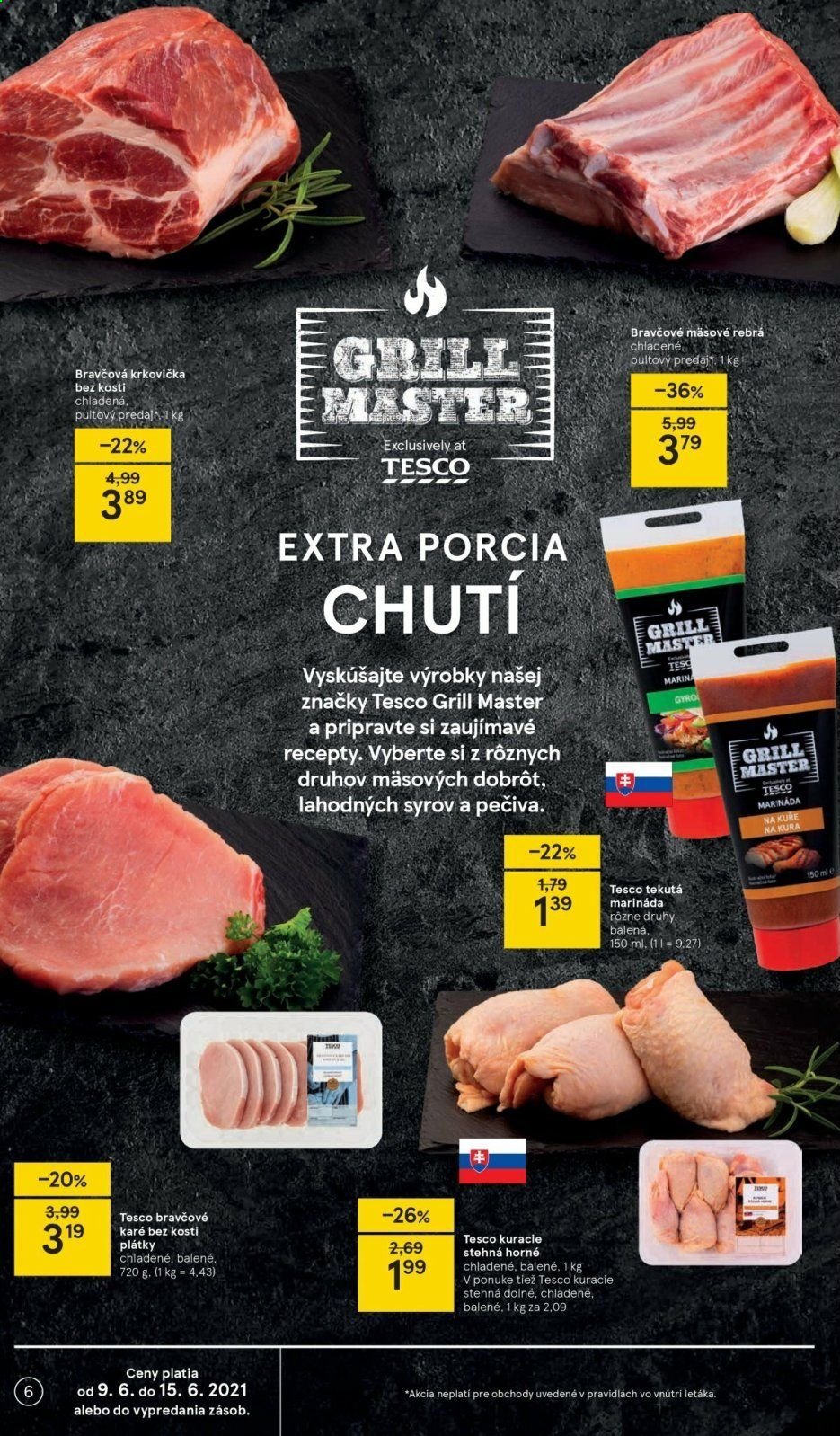 Leták TESCO - 9.6.2021 - 15.6.2021. Strana 6