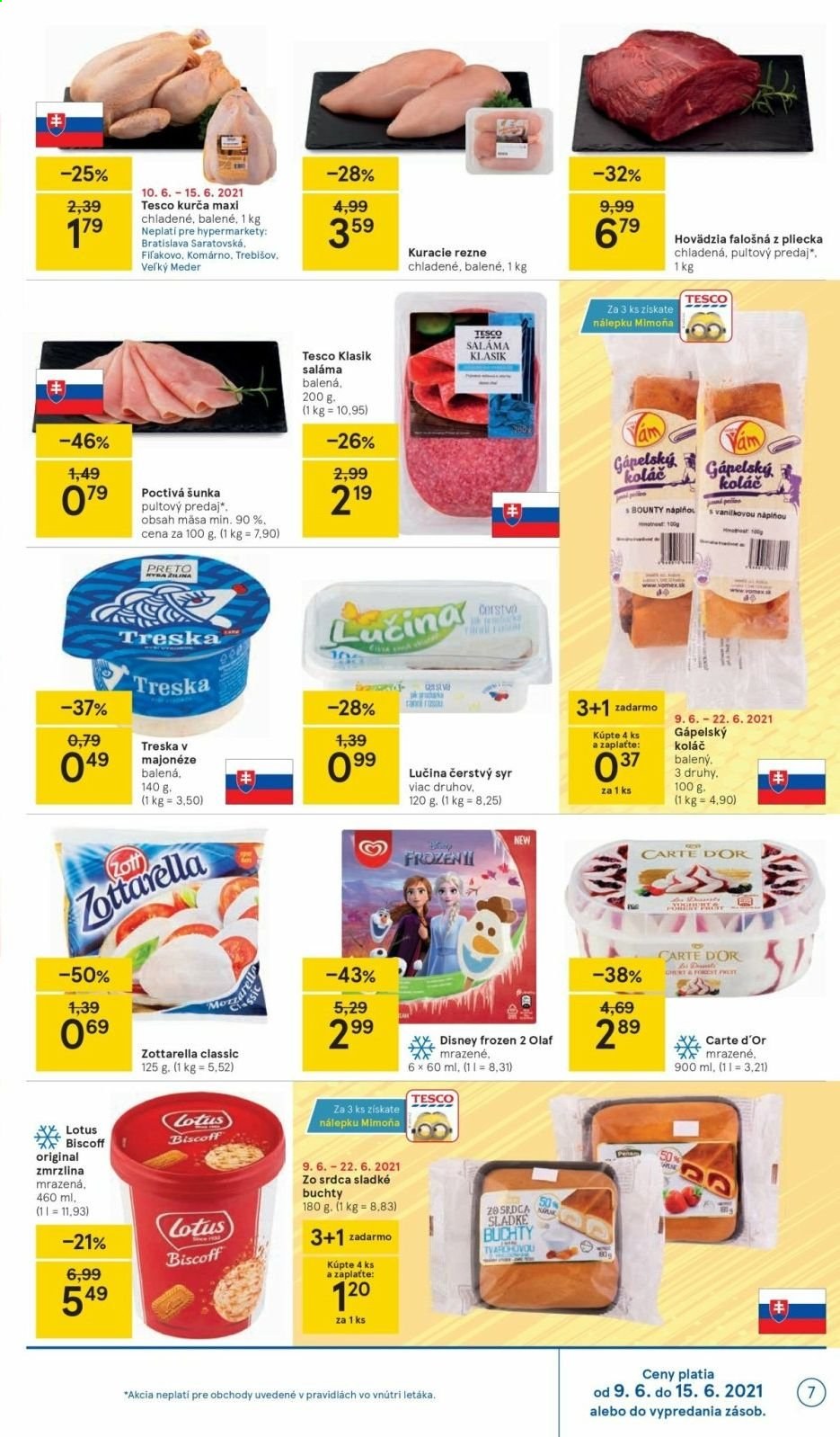 Leták TESCO - 9.6.2021 - 15.6.2021. Strana 7