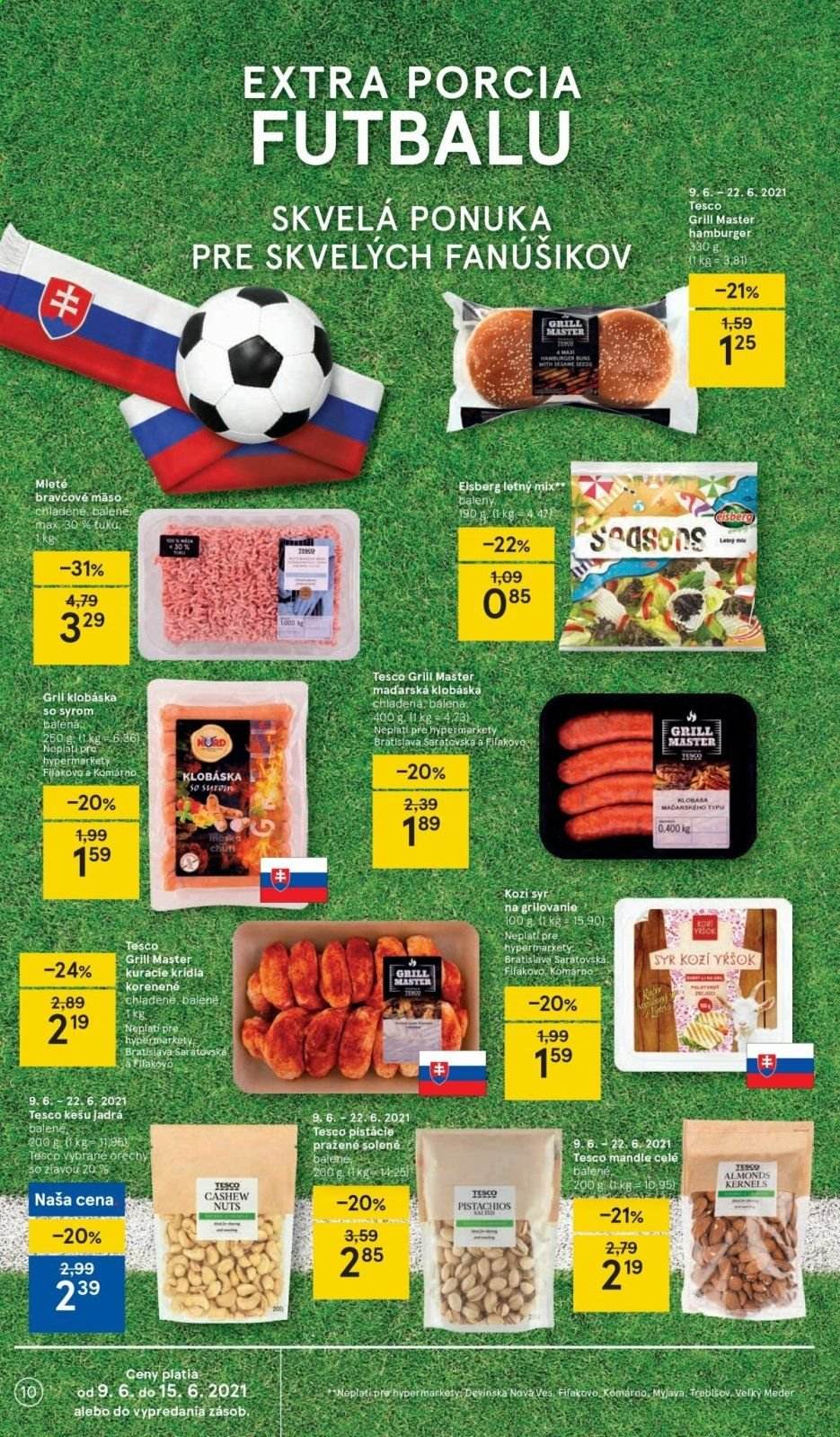 Leták TESCO - 9.6.2021 - 15.6.2021. Strana 10