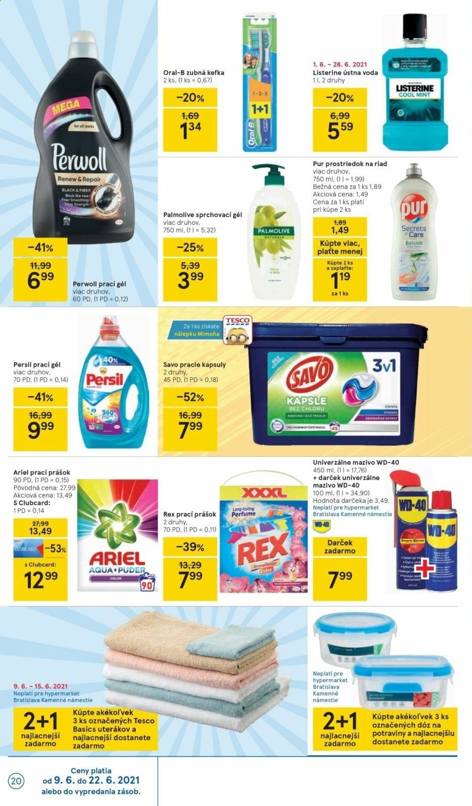 Leták TESCO - 9.6.2021 - 15.6.2021. Strana 20