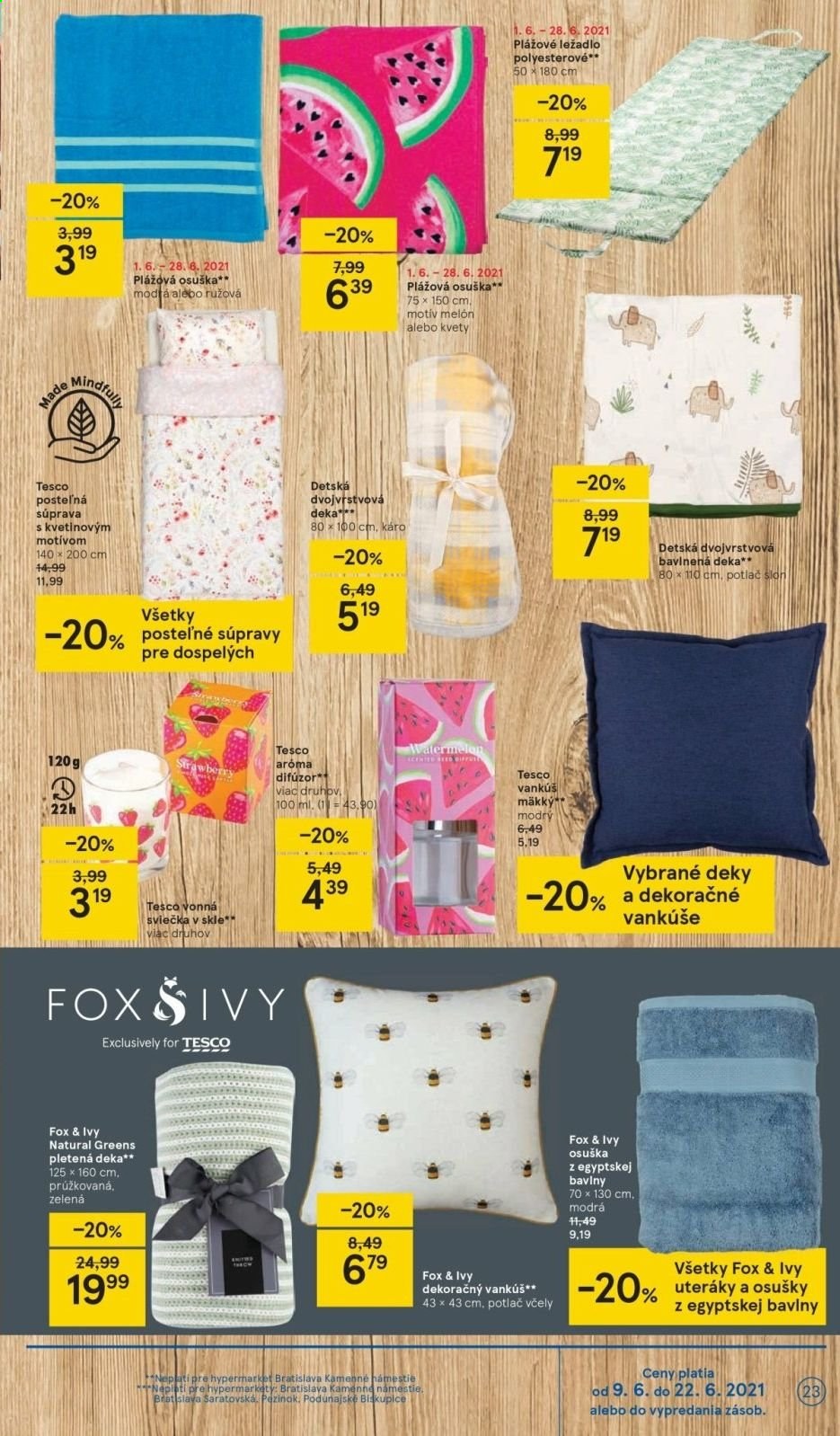 Leták TESCO - 9.6.2021 - 15.6.2021. Strana 23