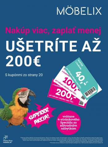 Leták Möbelix - 7.6.2021 - 20.6.2021.